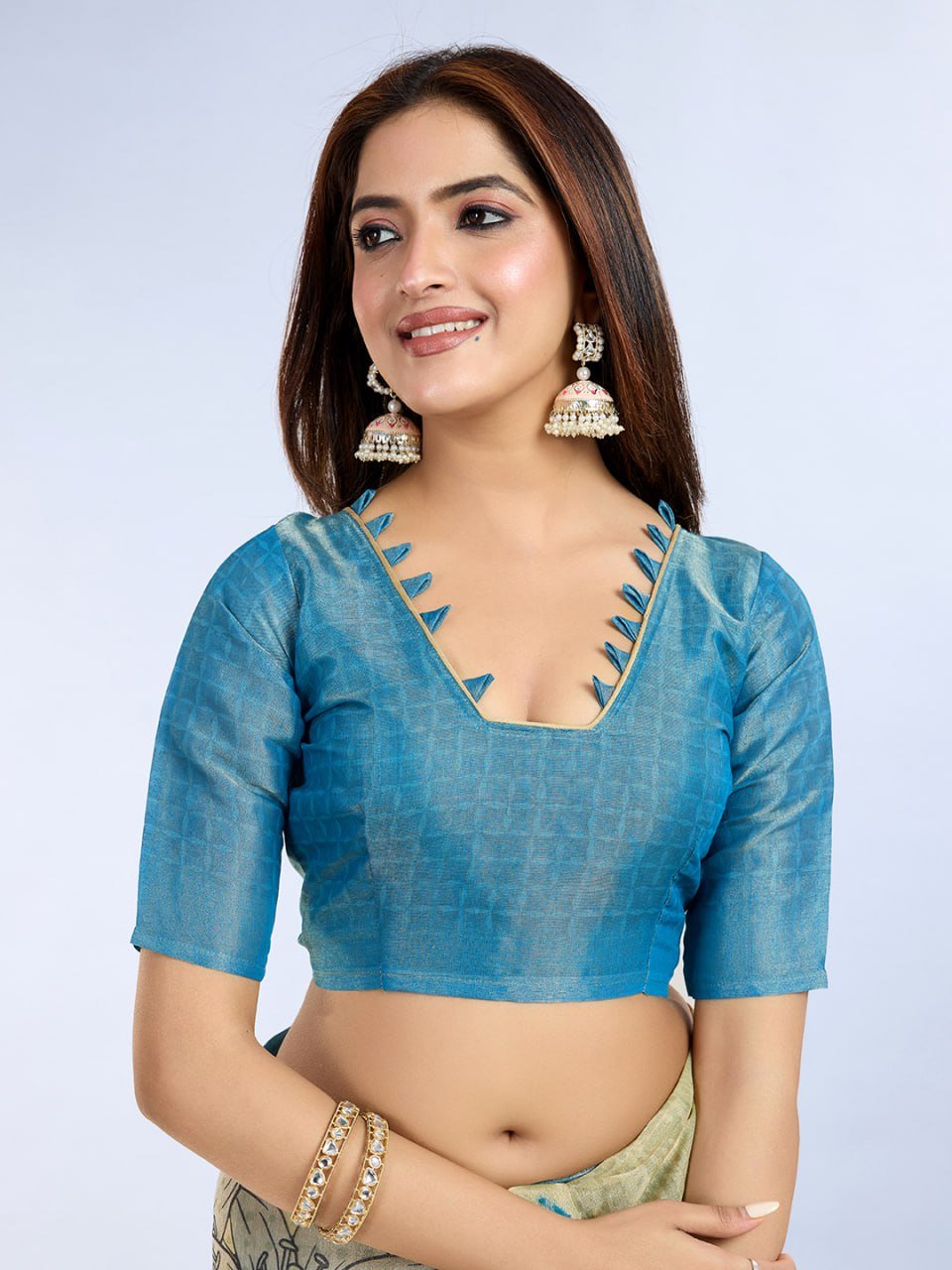 Floral & Abstract Erode Anmol Silk Saree