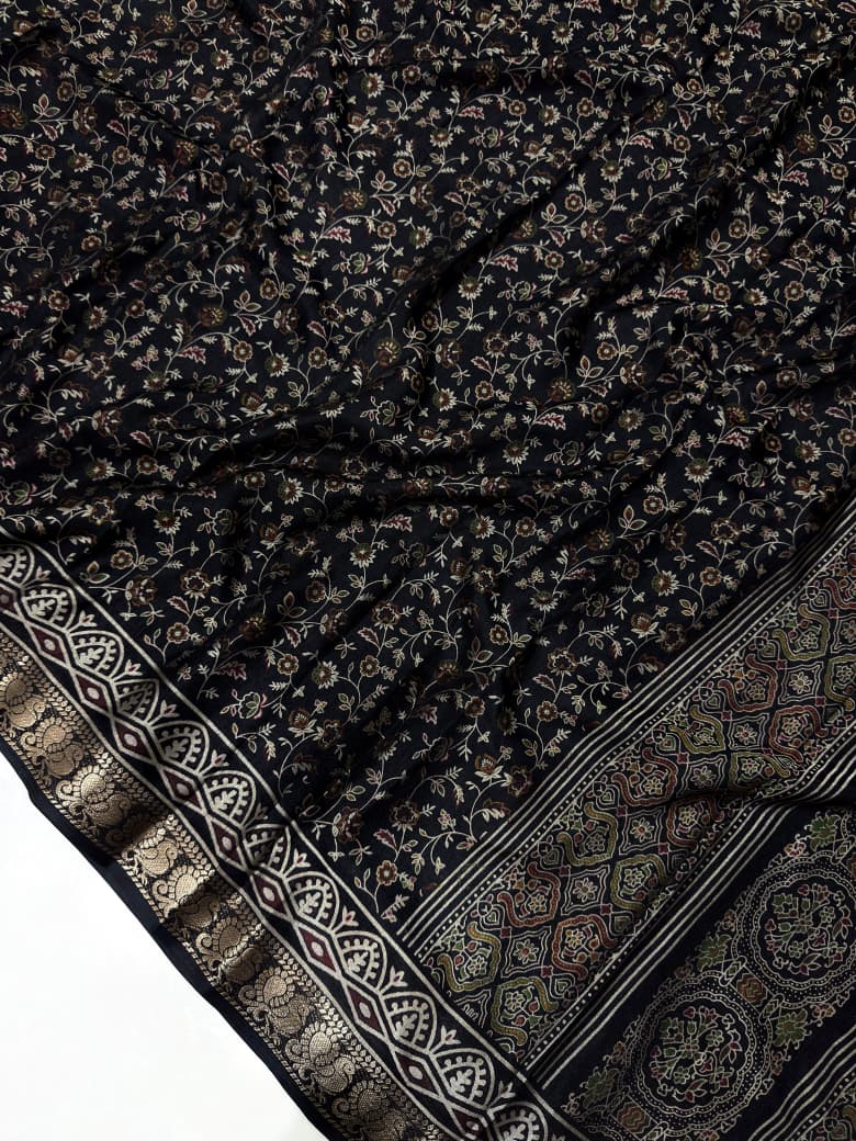 New Kalamkari Dola Silk Saree Collection