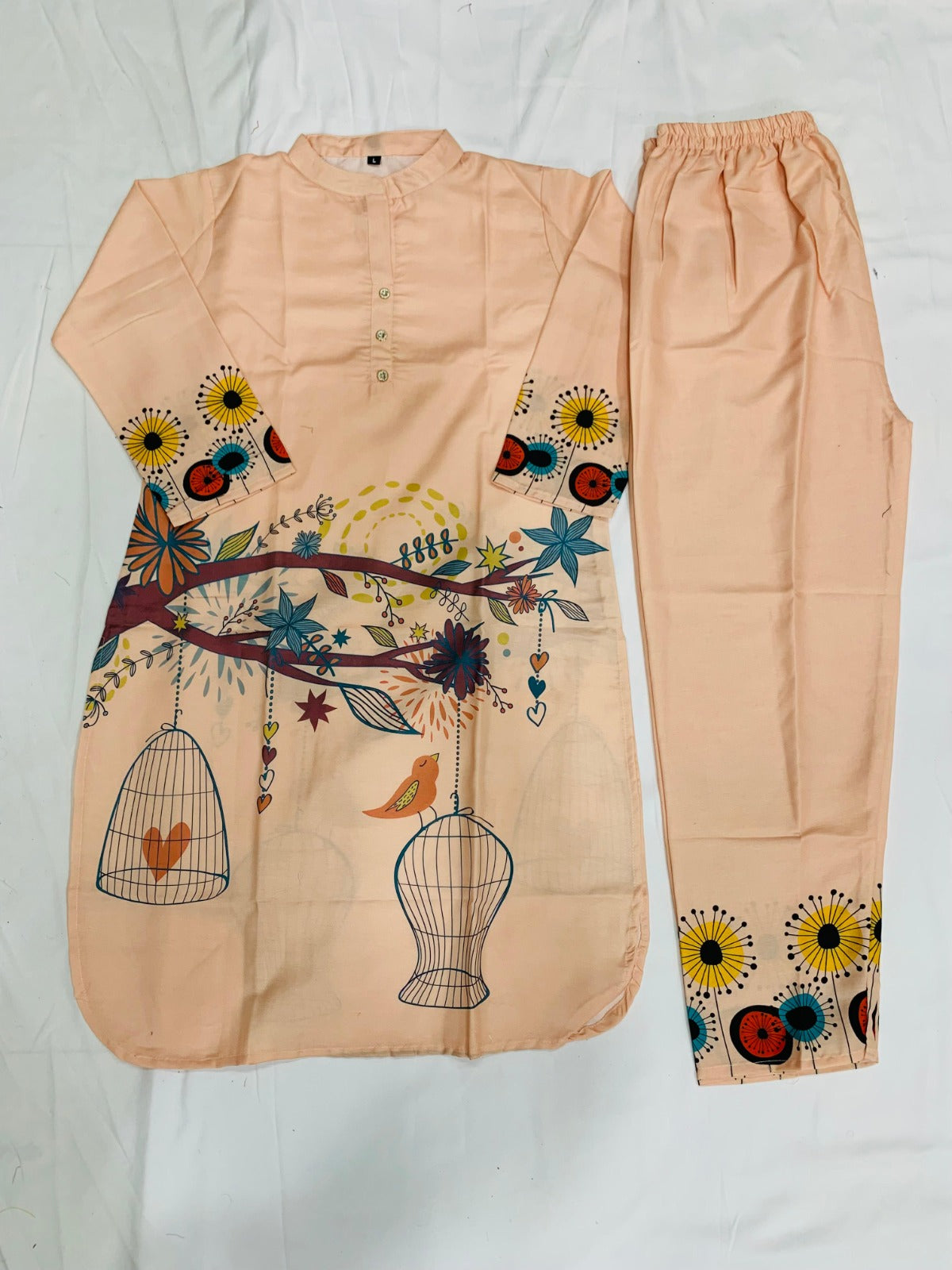 Stylish Polyrayon Coord Set&nbsp;