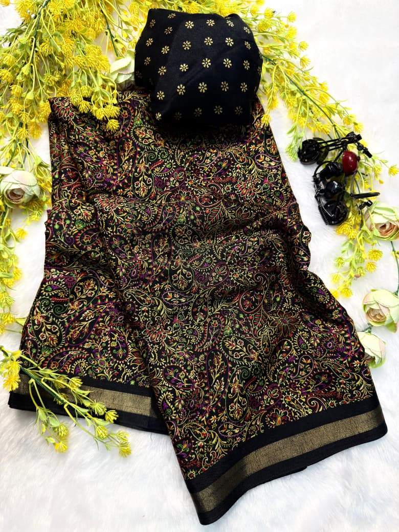 Kashmiri Cotton Silk Saree Collection