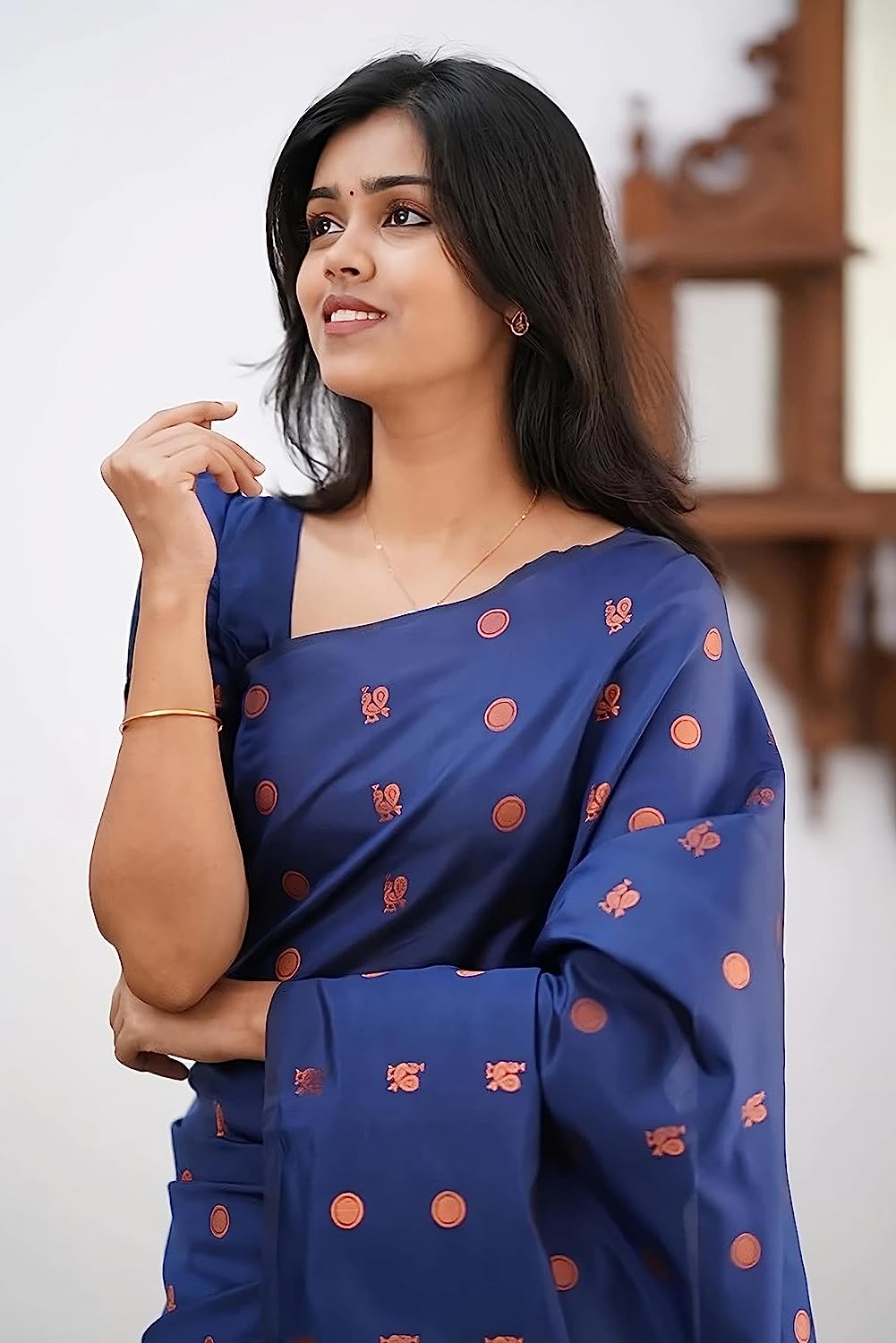 Banarasi Soft Silk Saree with Elegant Zari Work