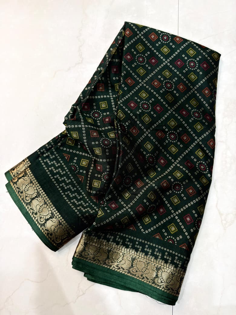 New Kalamkari Dola Silk Saree Collection