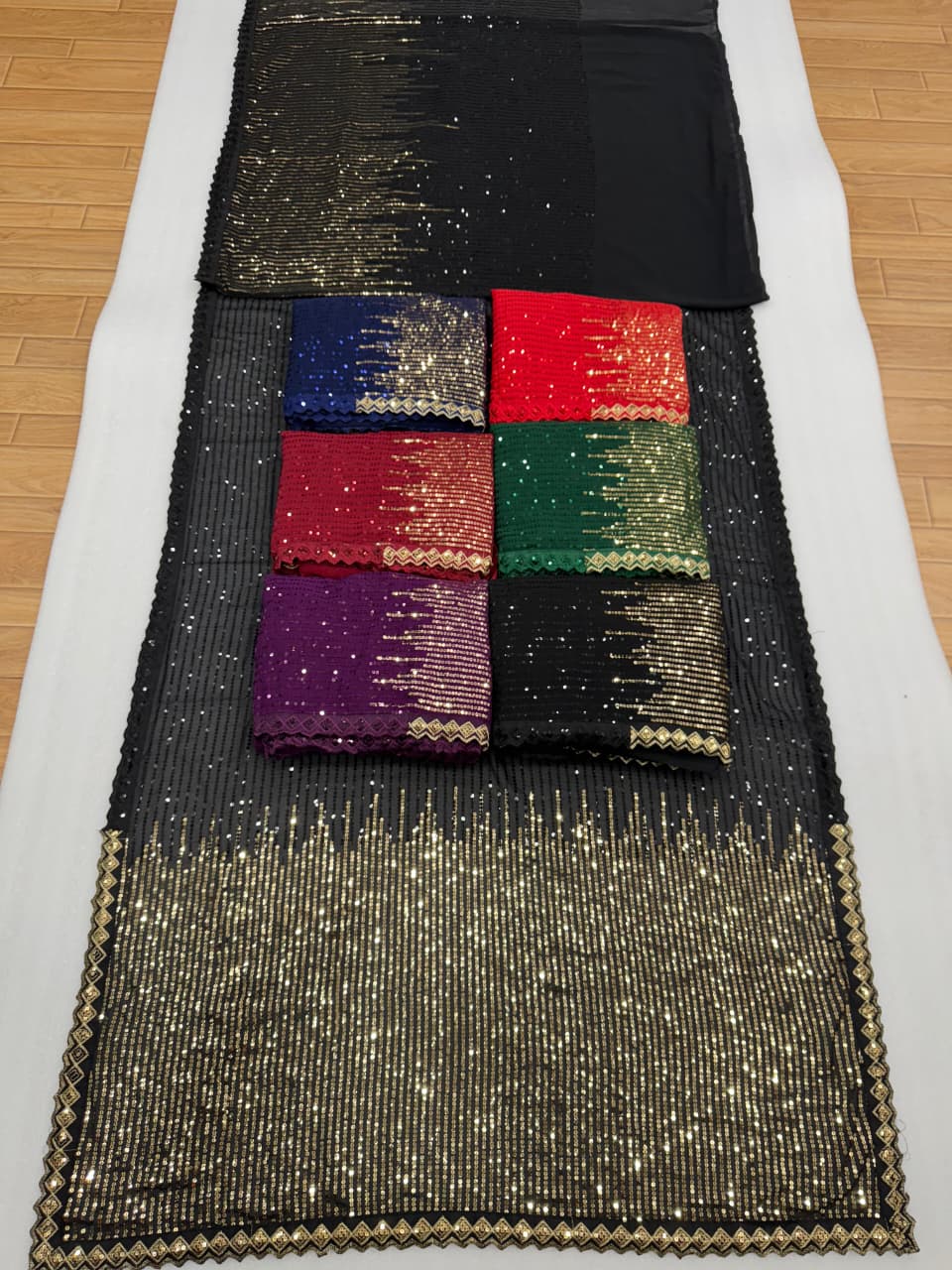 Bollywood Blockbuster Sequins Saree Special Edition Launch