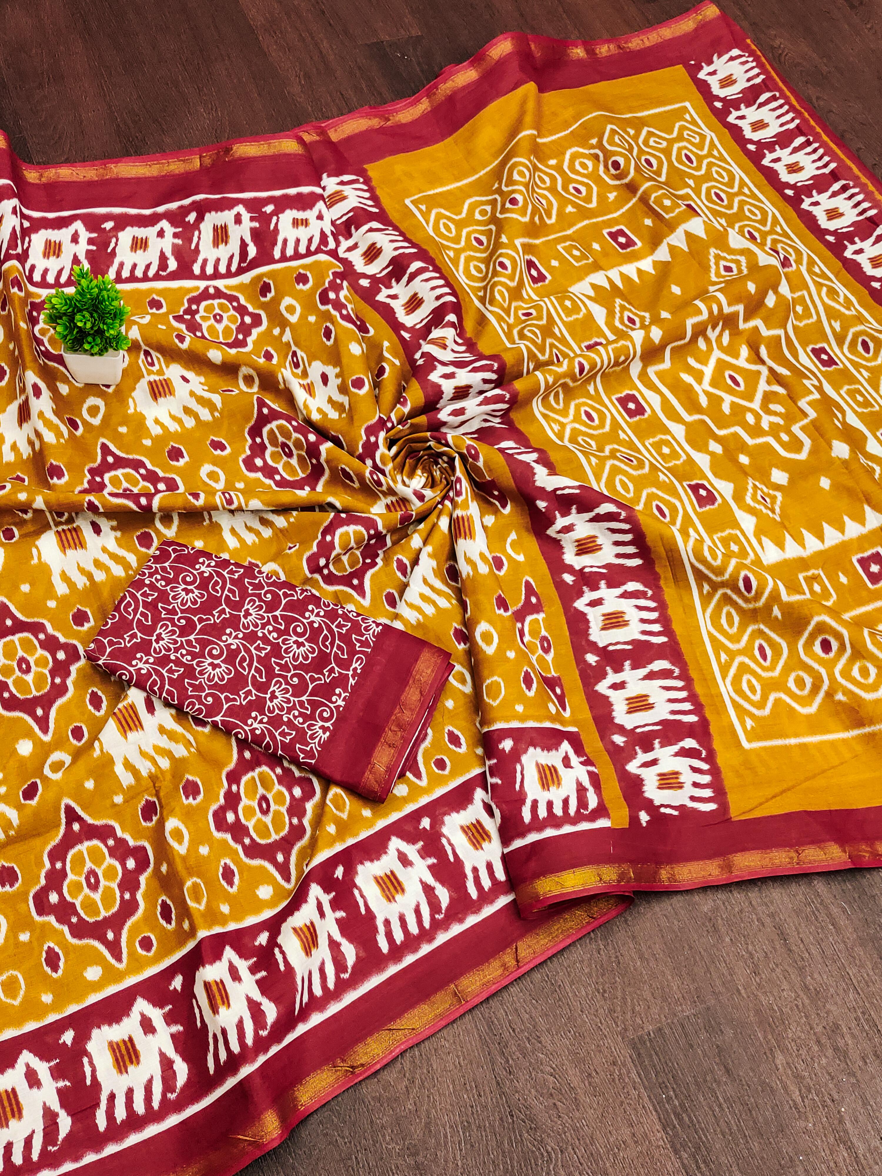 New Design  Premium Mulmul Cotton Saree