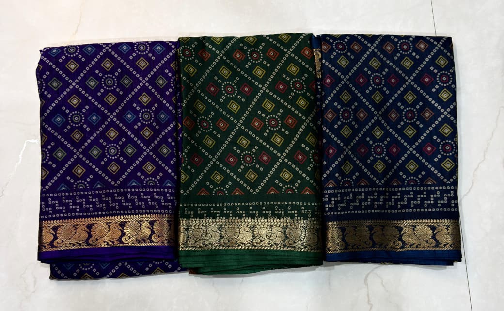 New Kalamkari Dola Silk Saree Collection