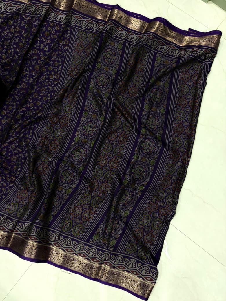New Kalamkari Dola Silk Saree Collection