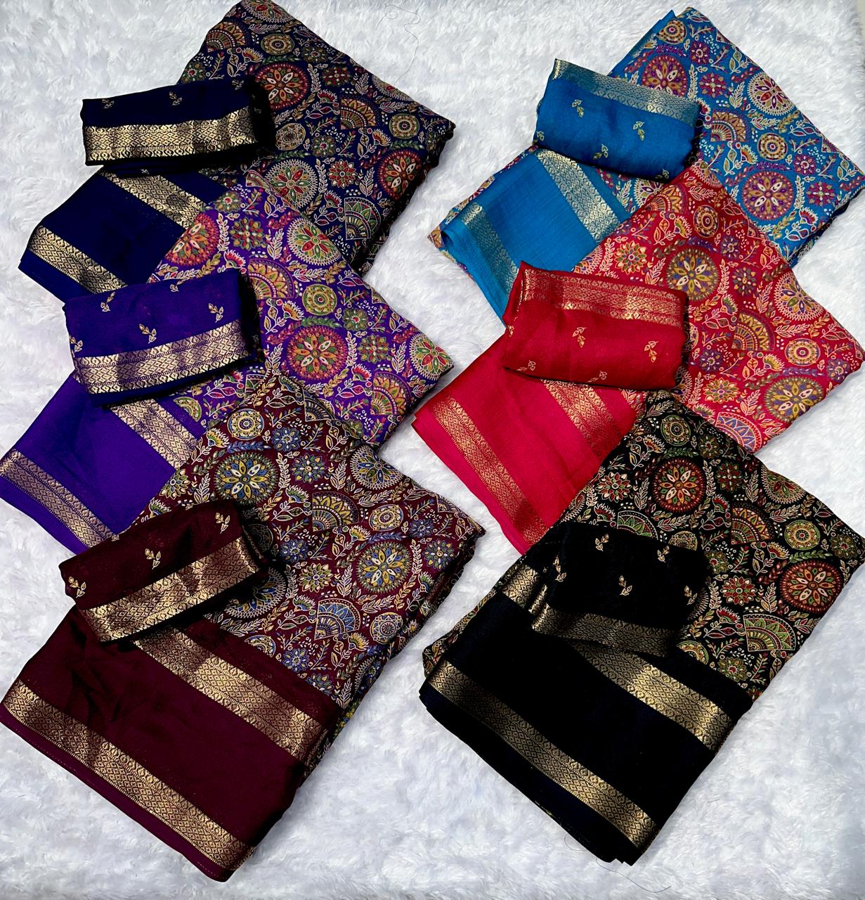 Super Hit Georgette Saree Collection