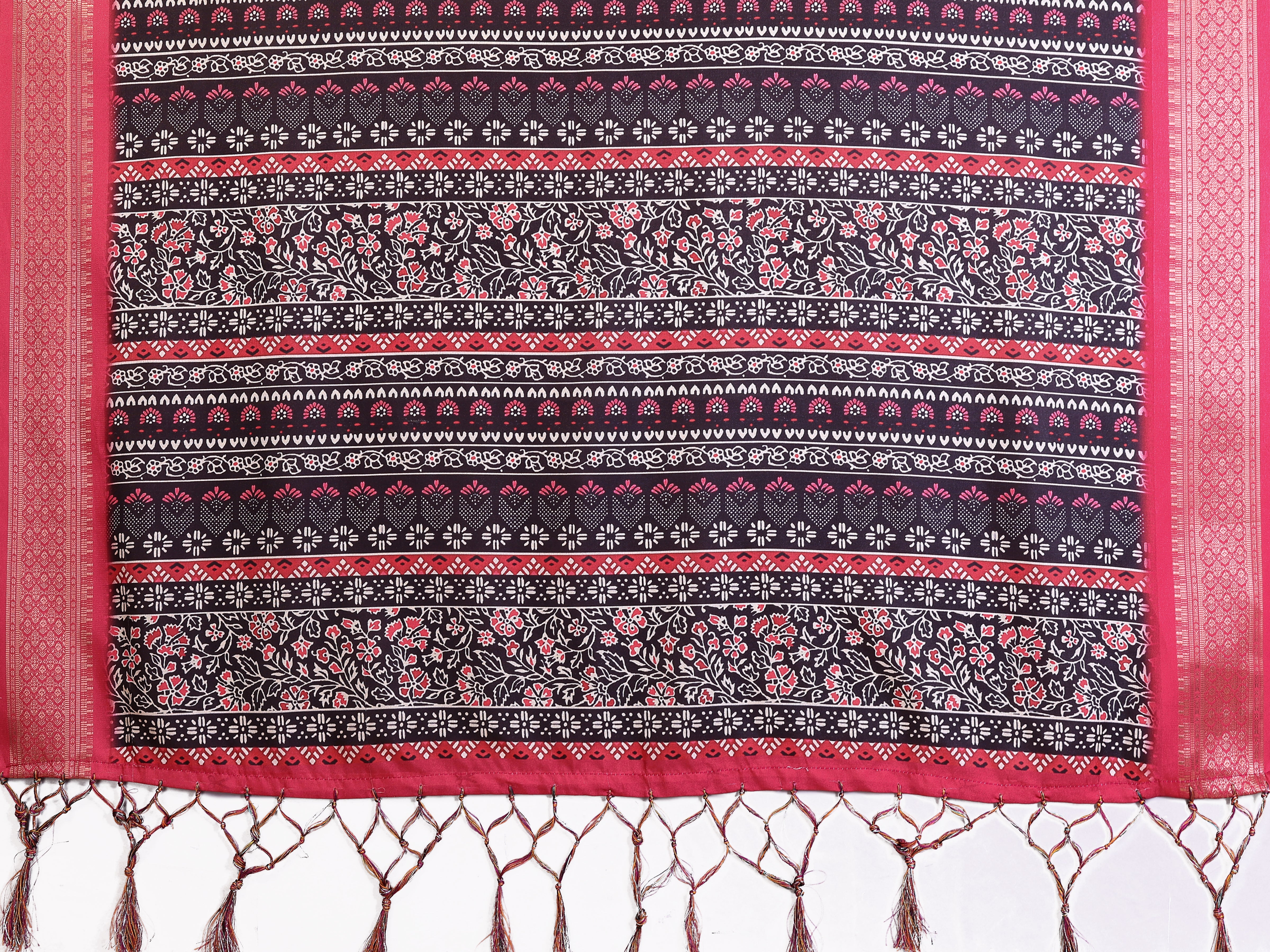 Heavy Rich Cotton Silk Digital Print Saree