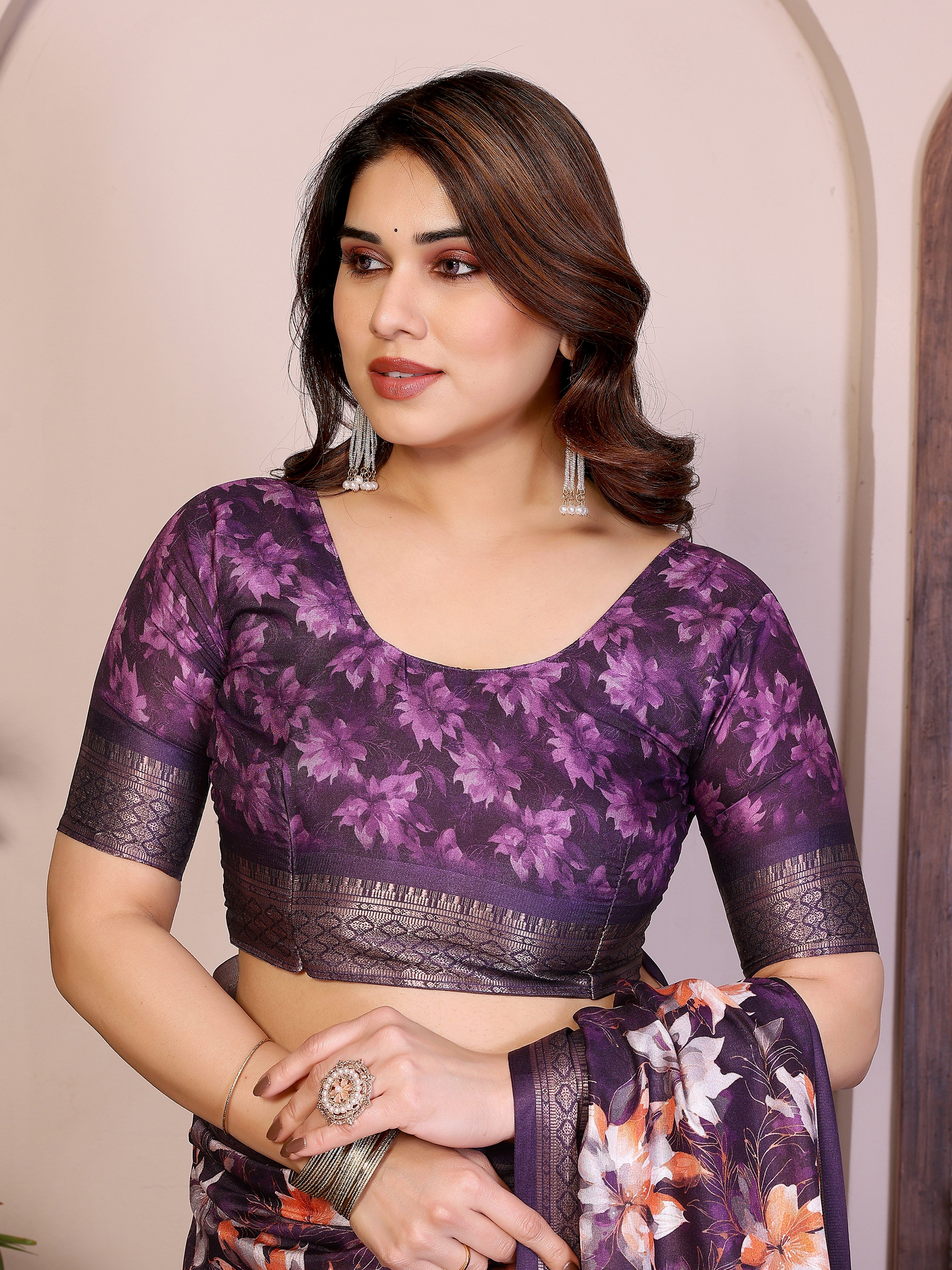 Heavy Rich Cotton Silk Saree