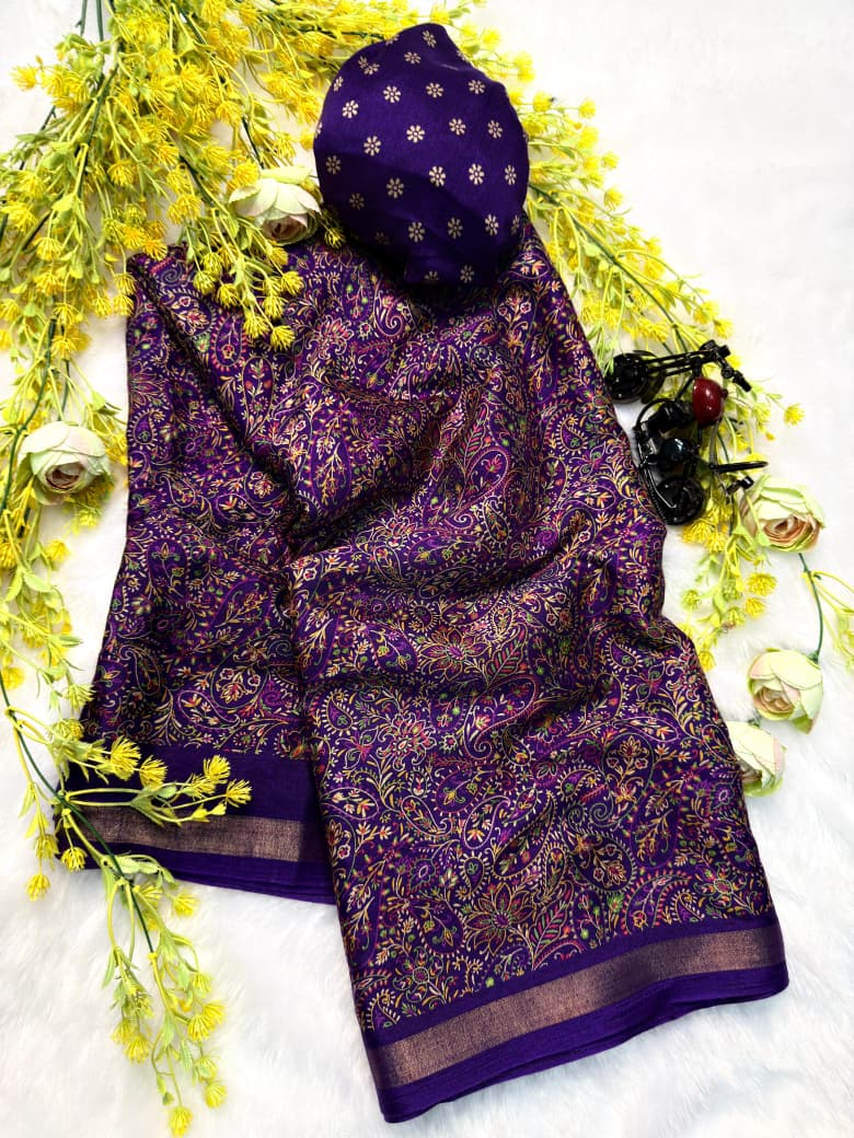 Kashmiri Cotton Silk Saree Collection