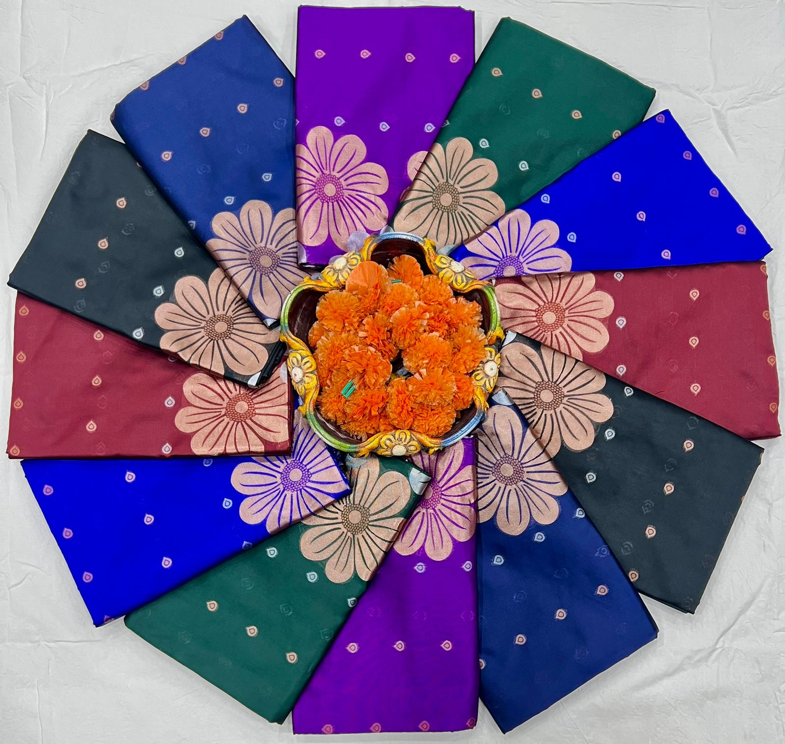 Soft Lichi Silk Saree