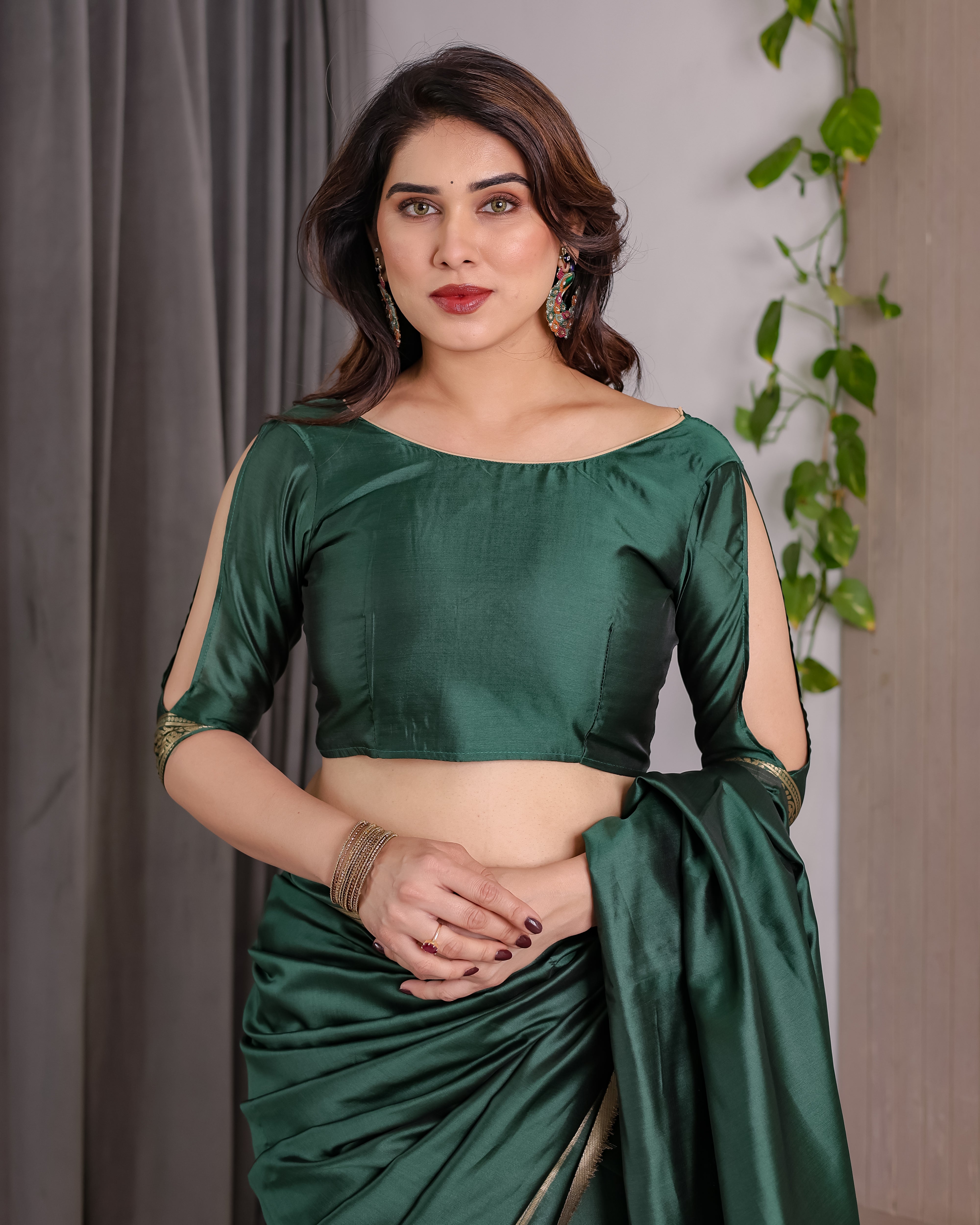 Soft Lichi Silk Zari Woven Festive Saree