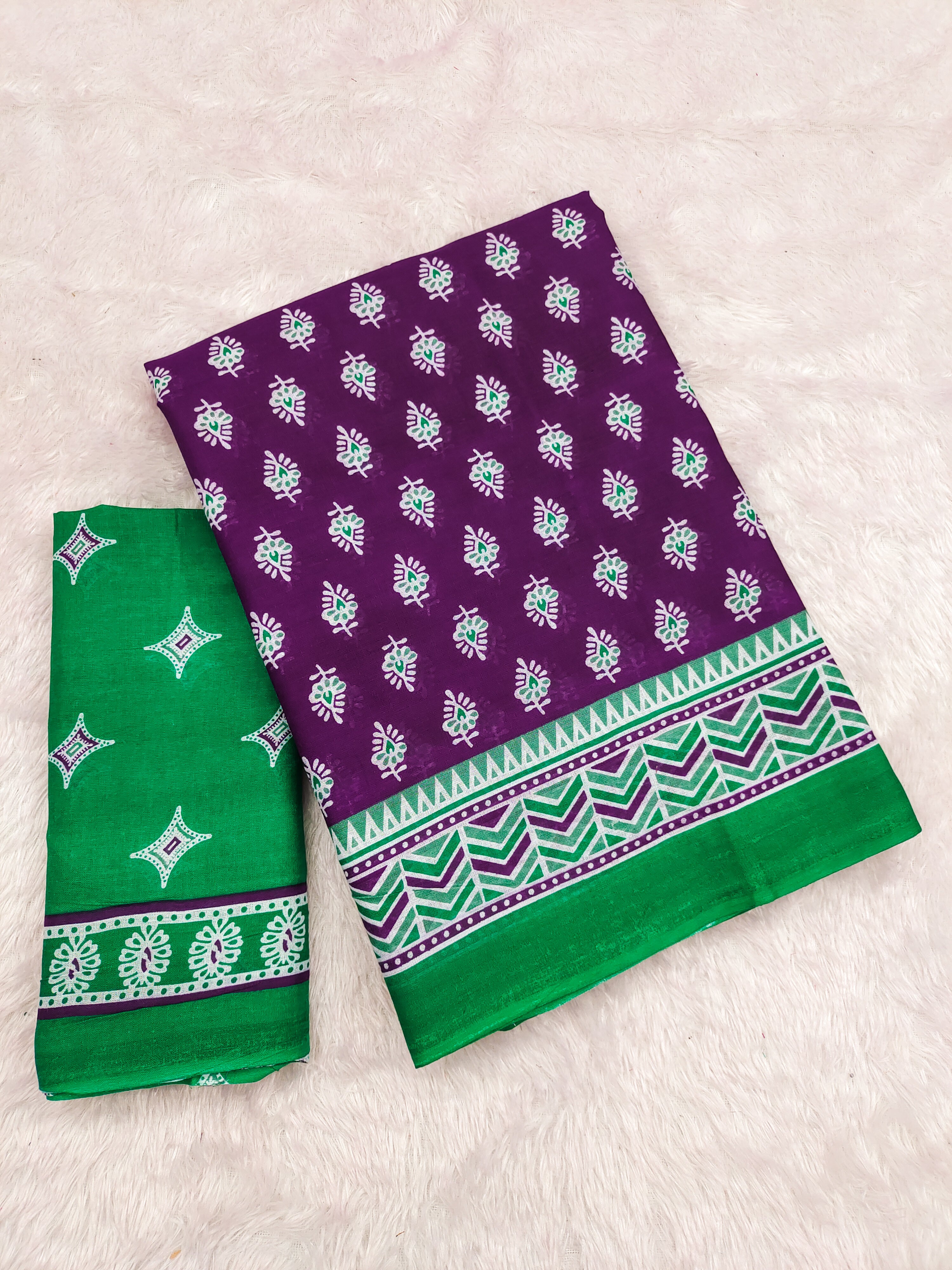 New Demanding Bagru Print Cotton Sarees Lunching
