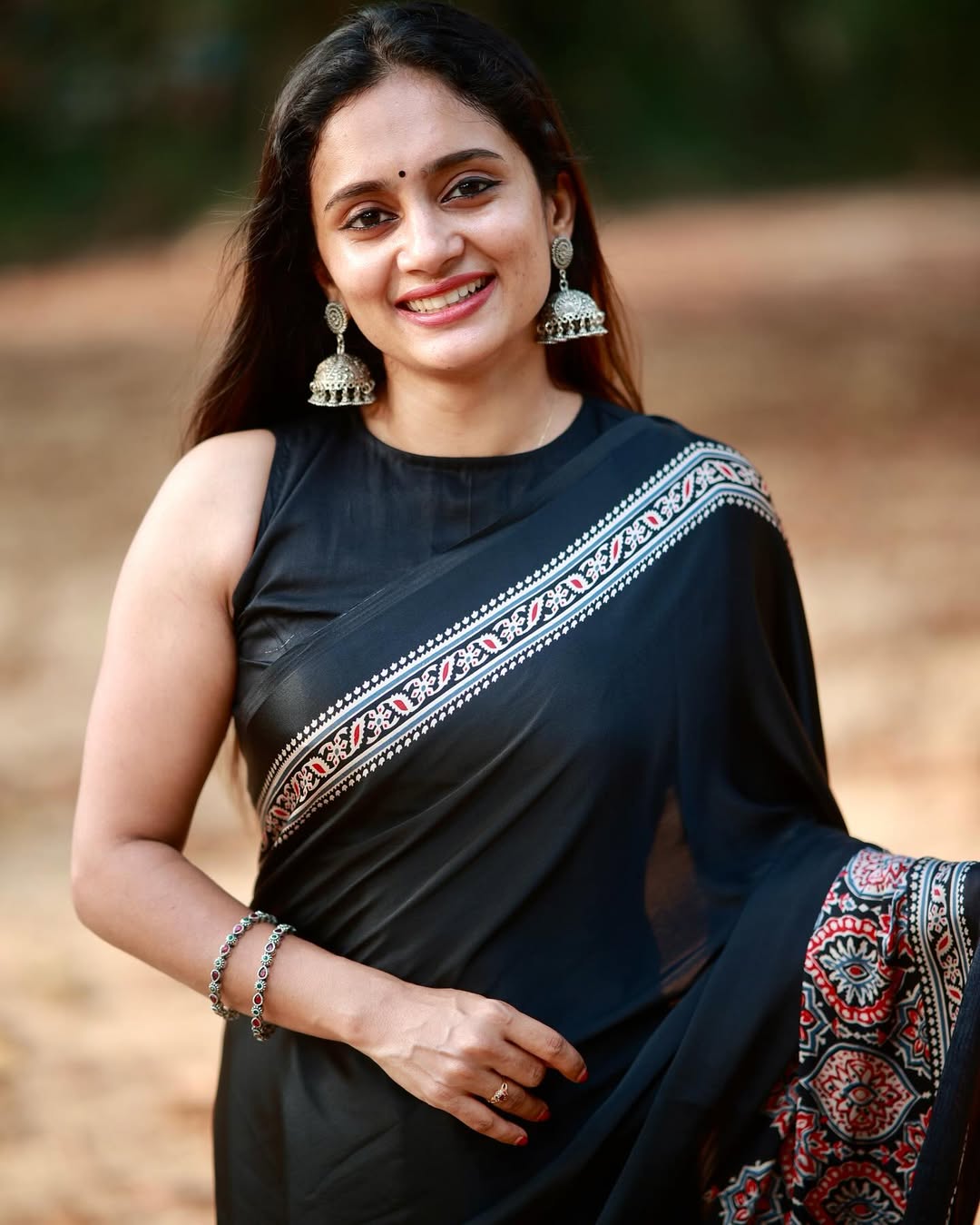 Ready-to-Wear Mul Cotton Silk Saree with Pocket