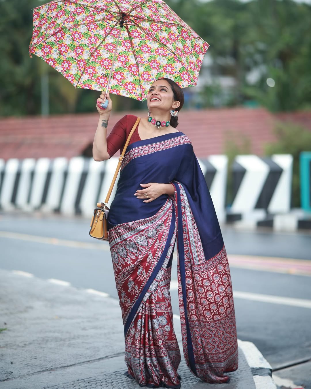 ready-to-wear Mul Cotton Silk Saree with pocket