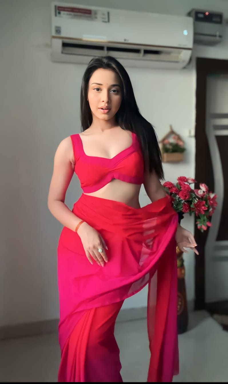 Rosy Fusion Ready to Wear 1 Minute Saree