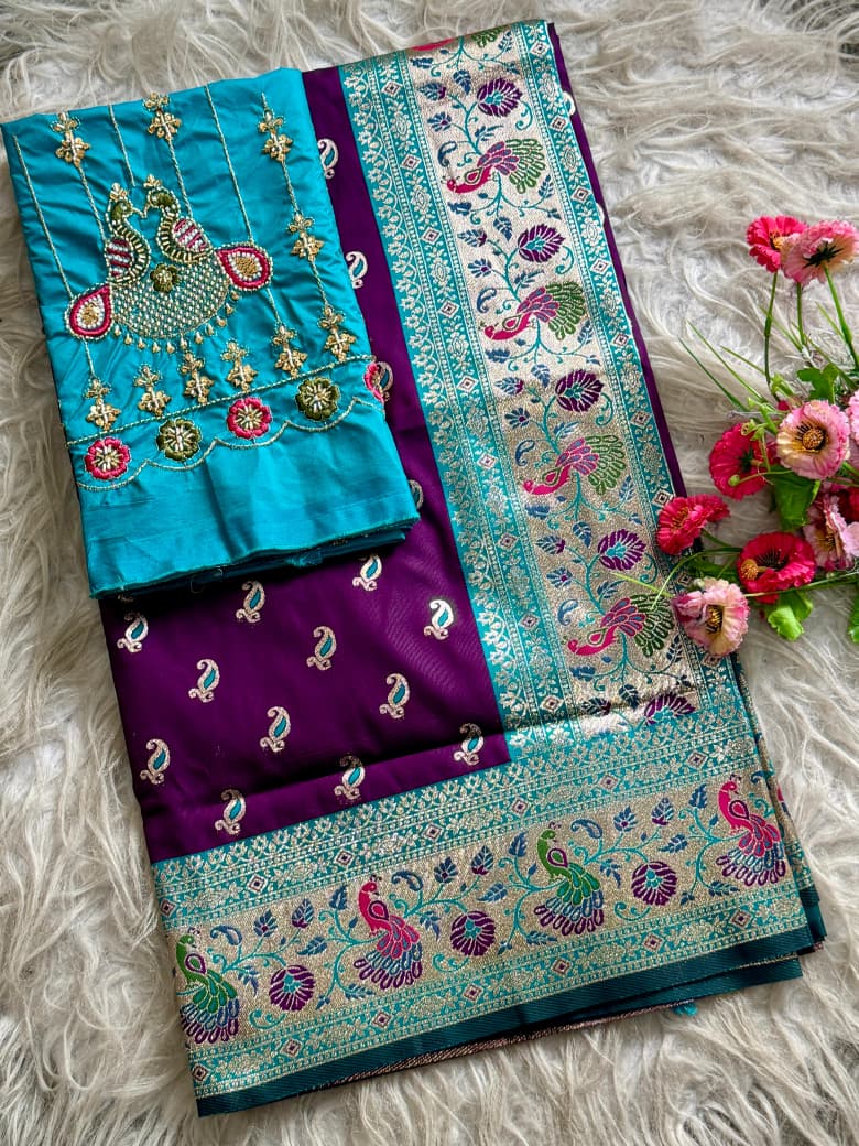 Contrast Kalanjali Paithani  Super Hit New Catalogue Launch