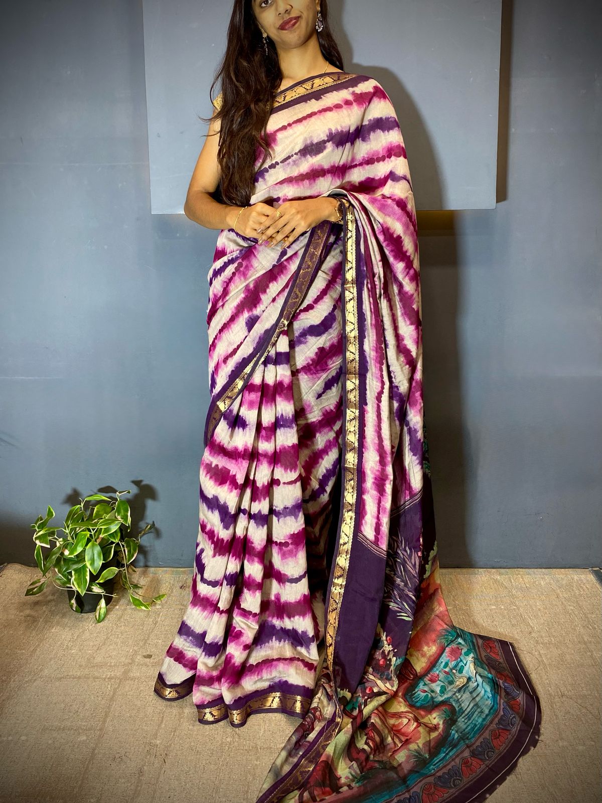 Premium Mangalagiri Silk Saree  Super Hit Collection