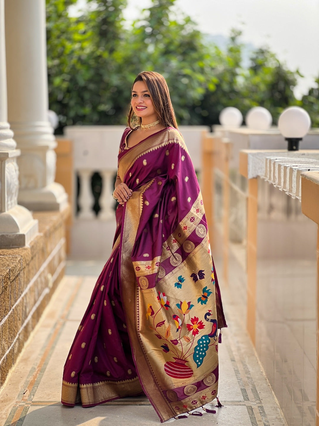 raditional Weaves Modern Royalty SAREE