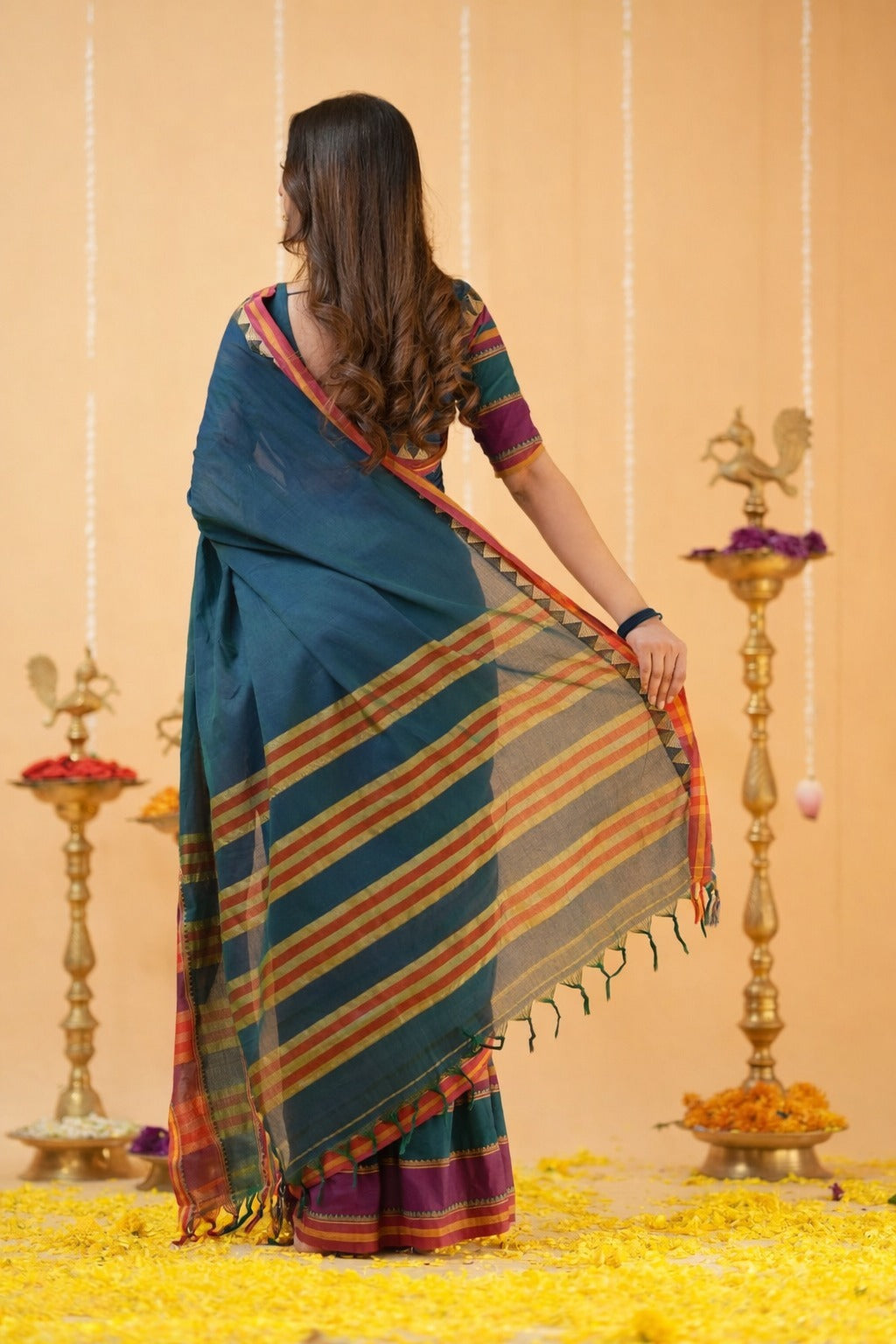 Premium Kanchi Cotton Soft Silk Saree