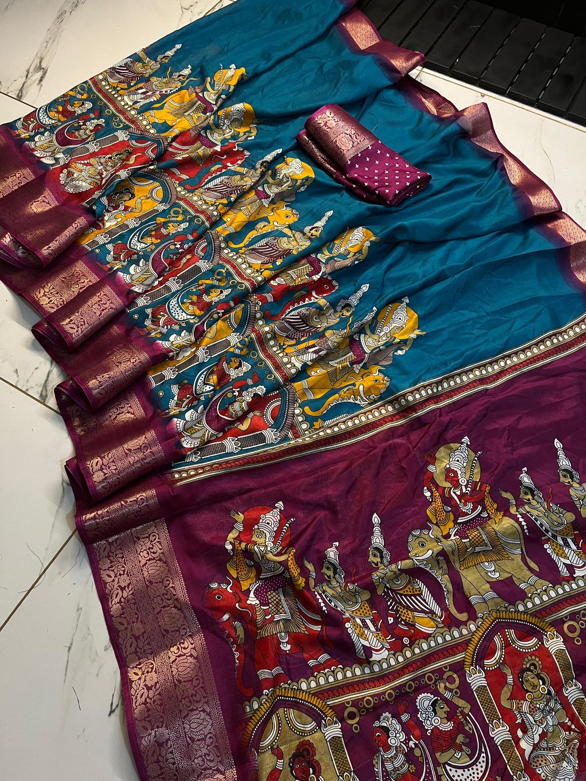 Super Dola Recco Jari Saree Collection