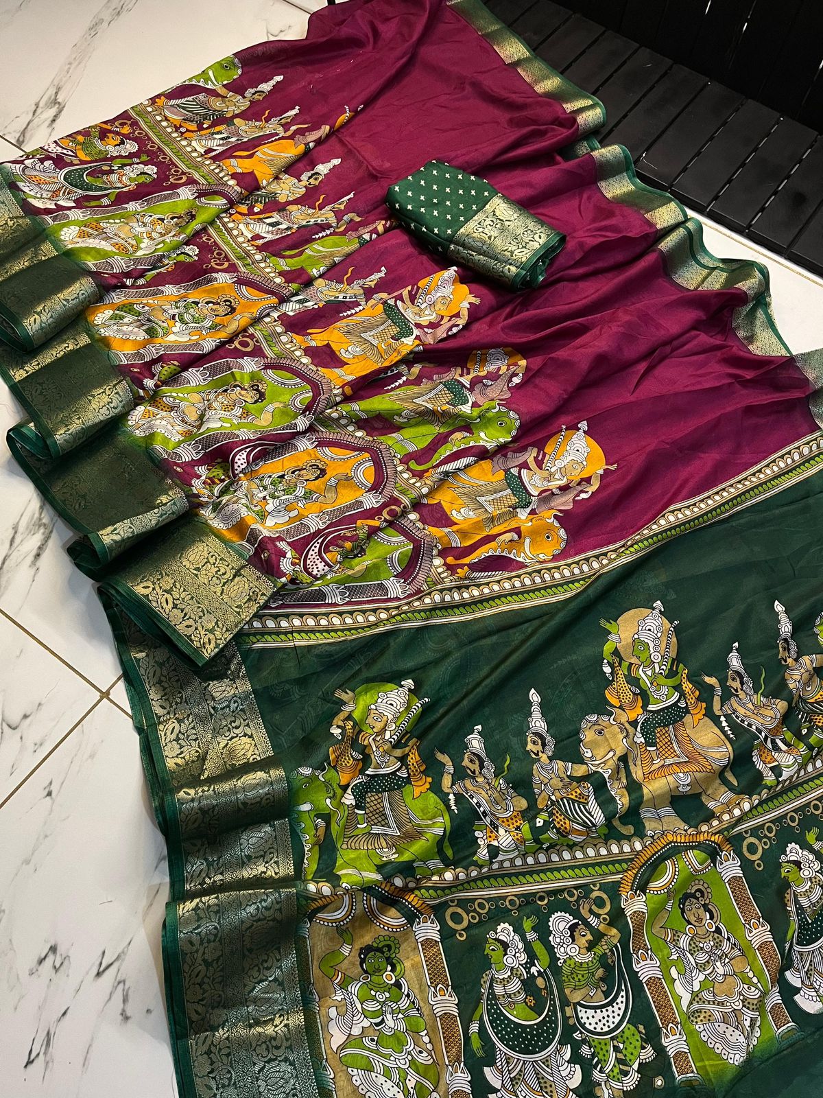Super Dola Recco Jari Saree Collection