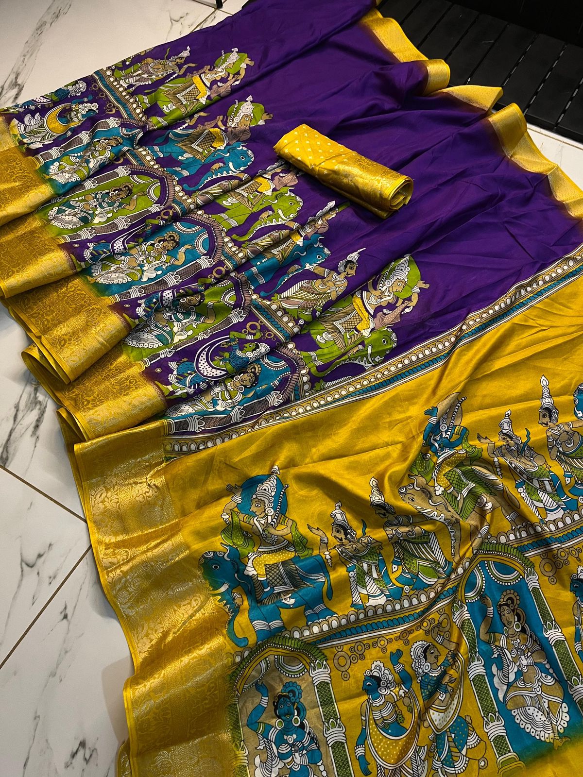 Super Dola Recco Jari Saree Collection