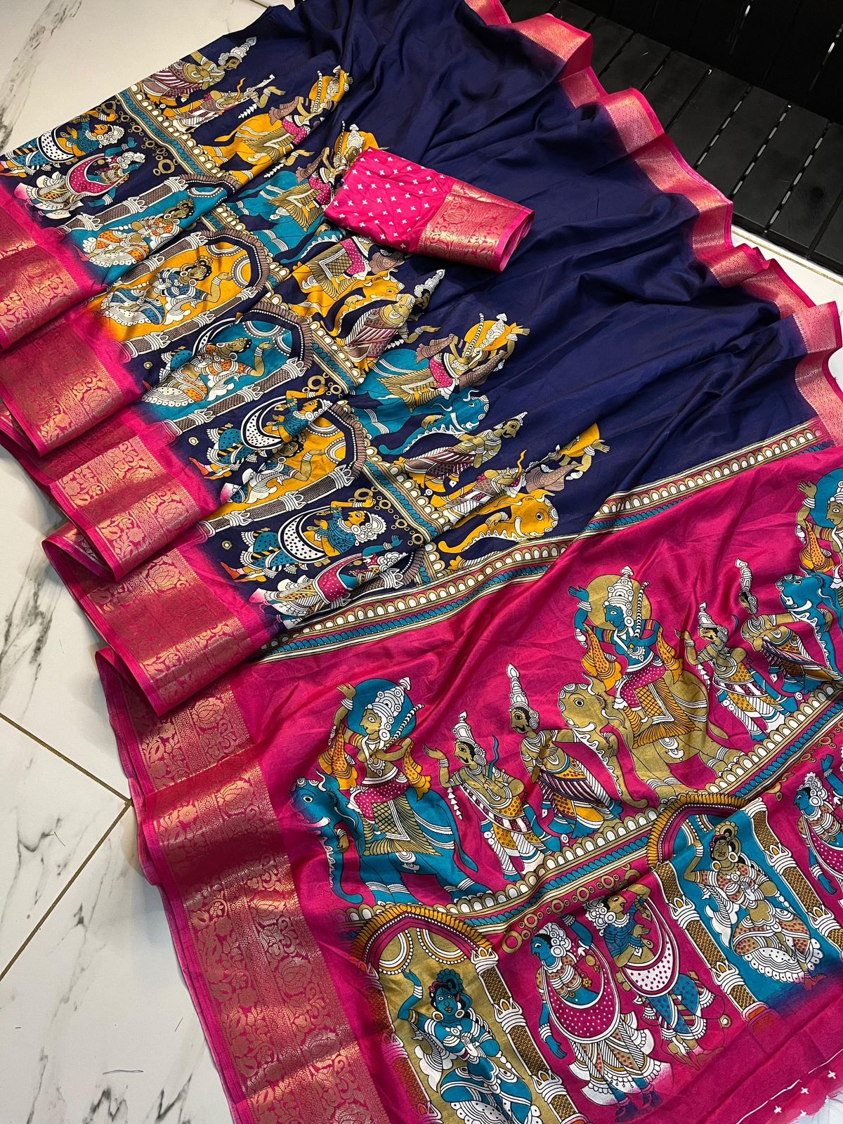 Super Dola Recco Jari Saree Collection