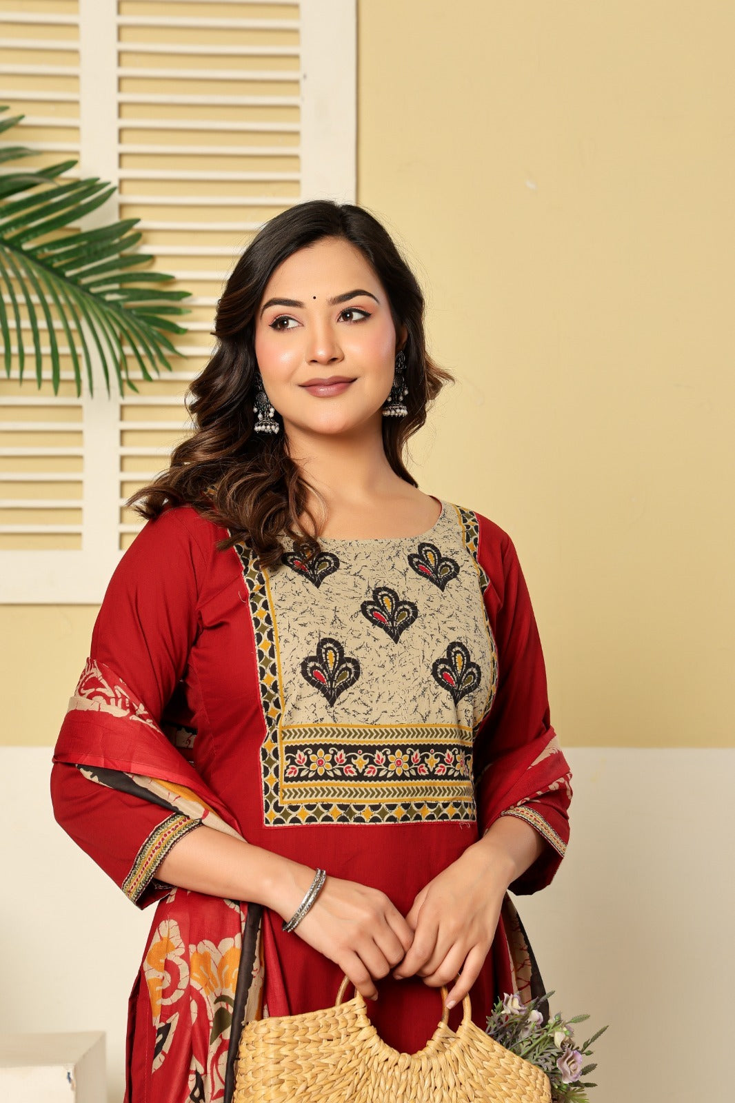 New Superb Catalog Launch Premium Dhabu Cotton Kurti Set