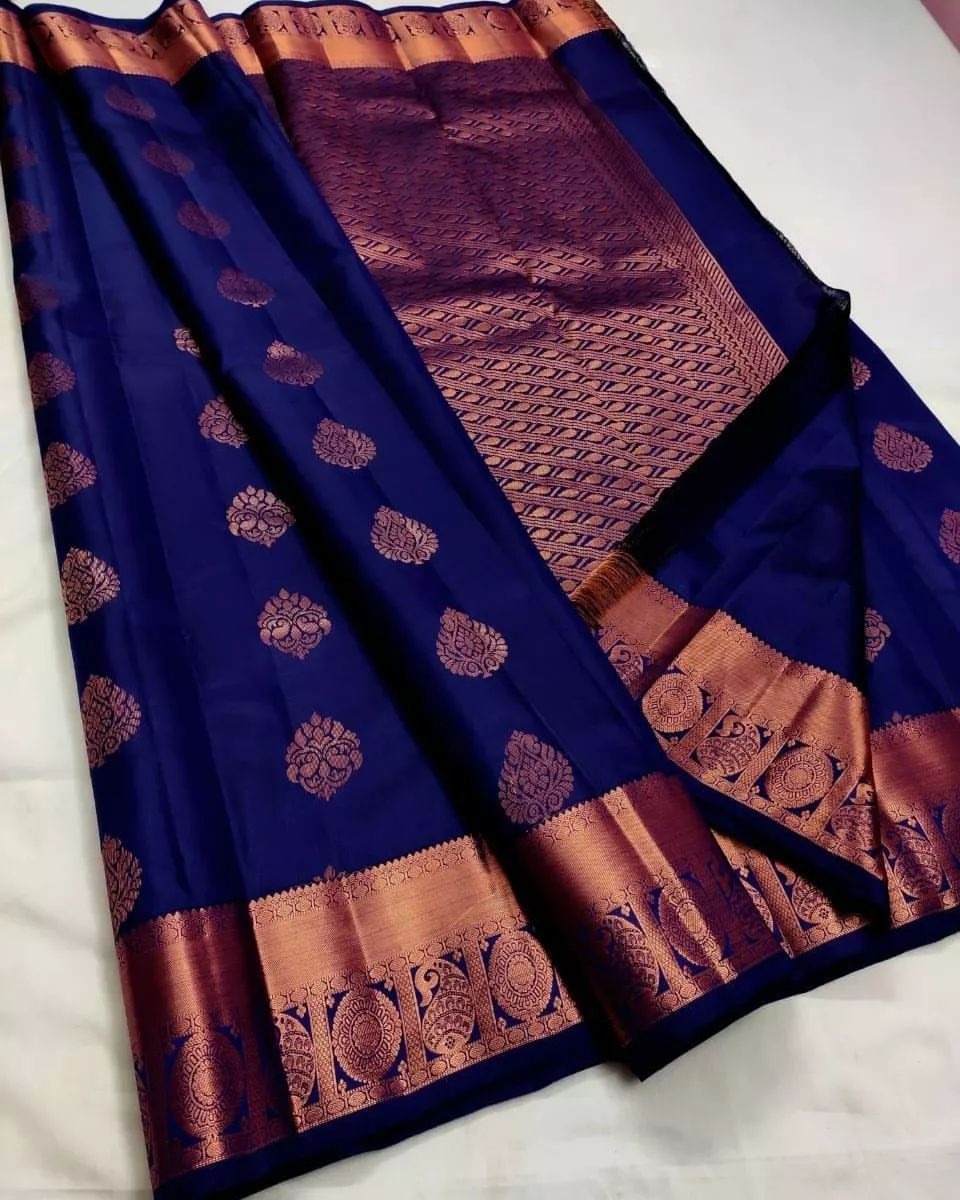 Banarasi Soft Silk Zari Woven Jacquard Saree