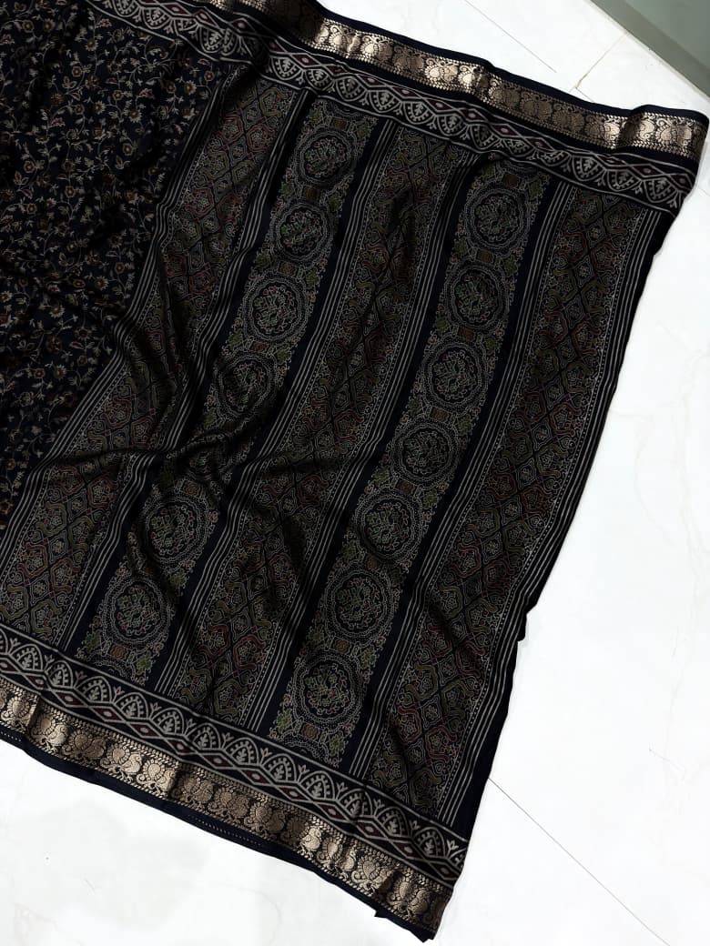 New Kalamkari Dola Silk Saree Collection