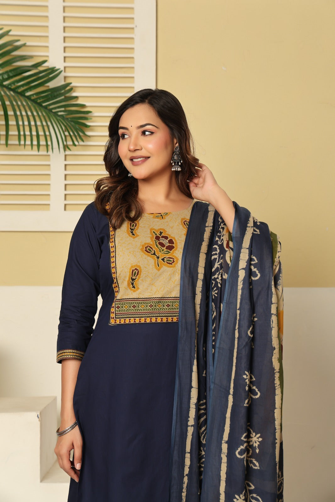 New Superb Catalog Launch Premium Dhabu Cotton Kurti Set