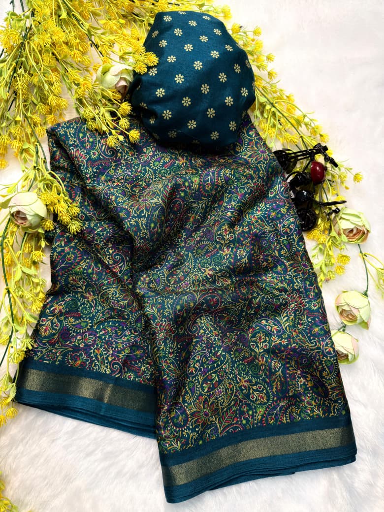Kashmiri Cotton Silk Saree Collection