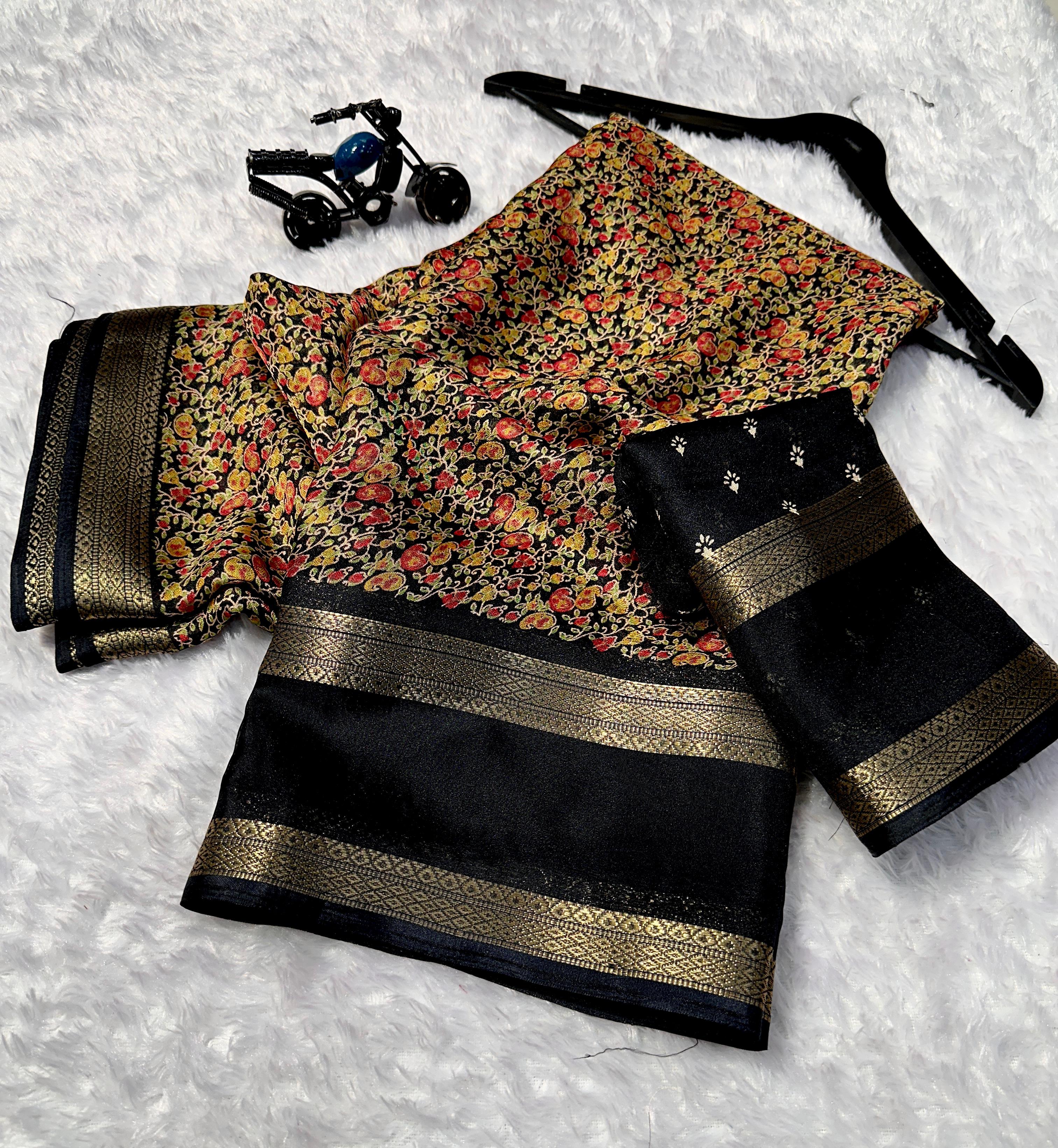 Premium Soft Georgette Saree