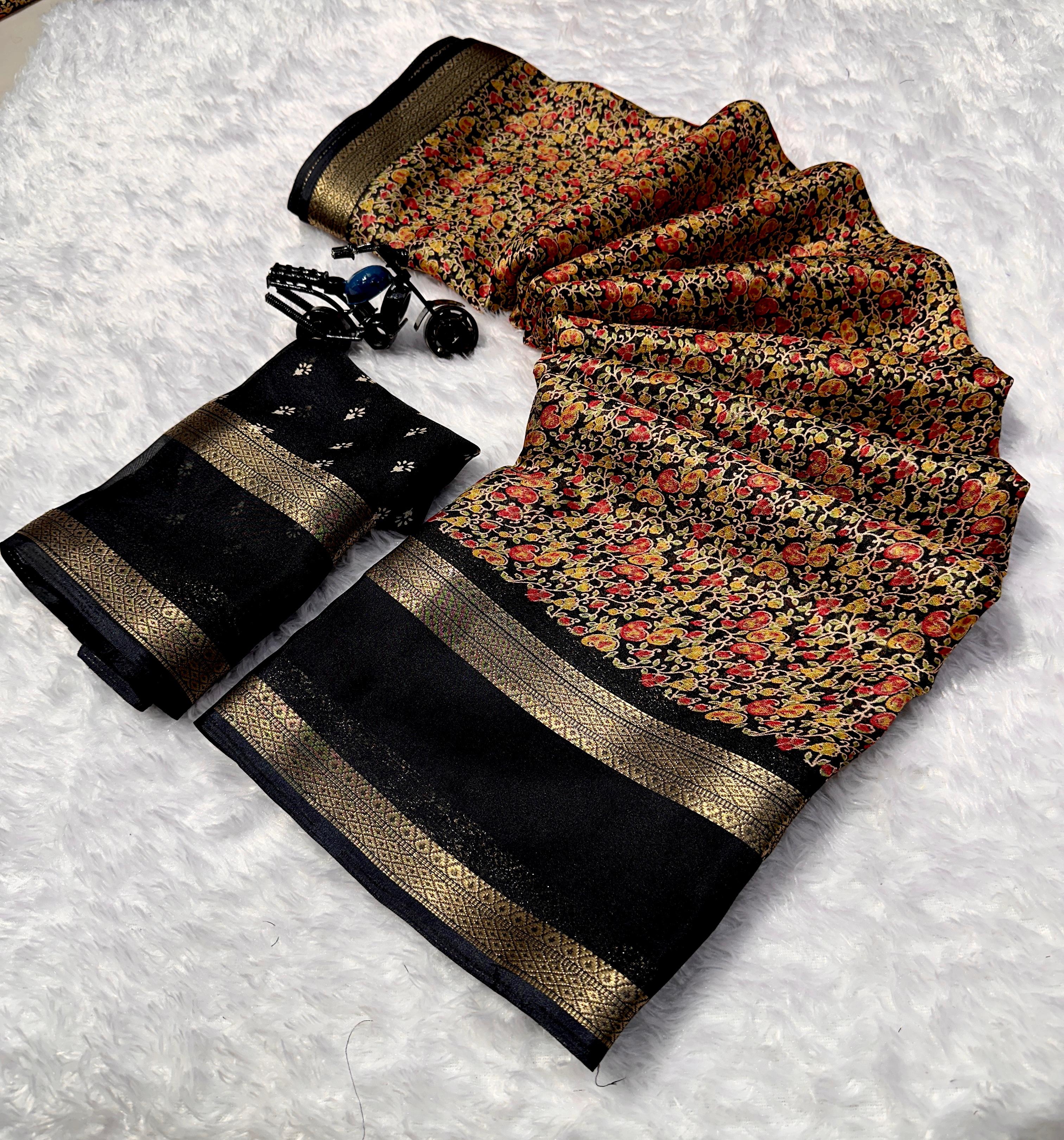 Premium Soft Georgette Saree