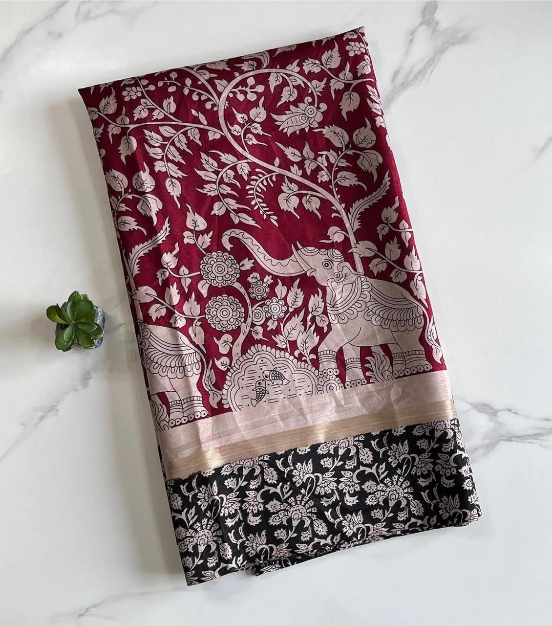 Maheshwari Silk Saree