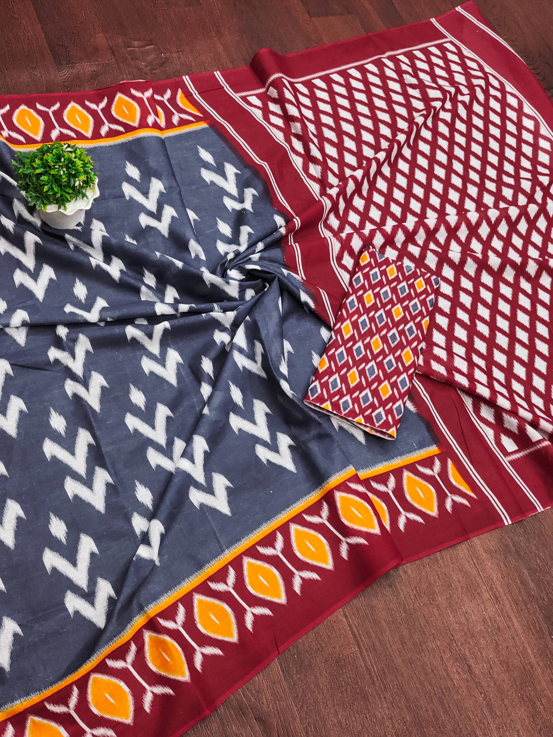 Original Mulmul Cotton Saree
