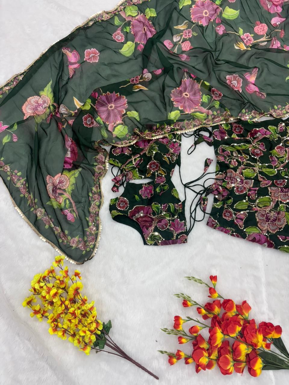 Premium Taby Silk Palazzo Set – Elegant Party Wear