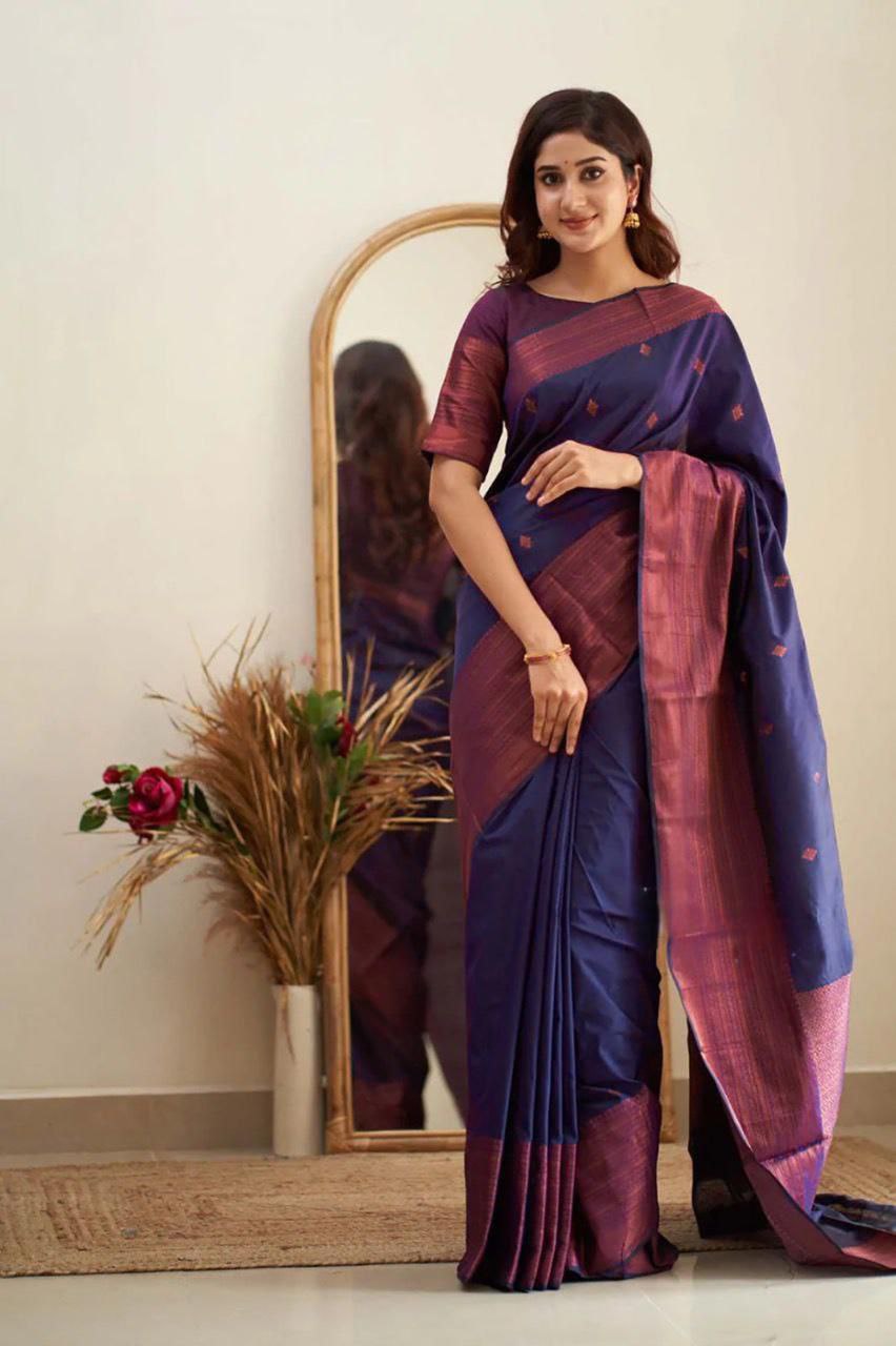 Banarasi Soft Lichi Silk Saree