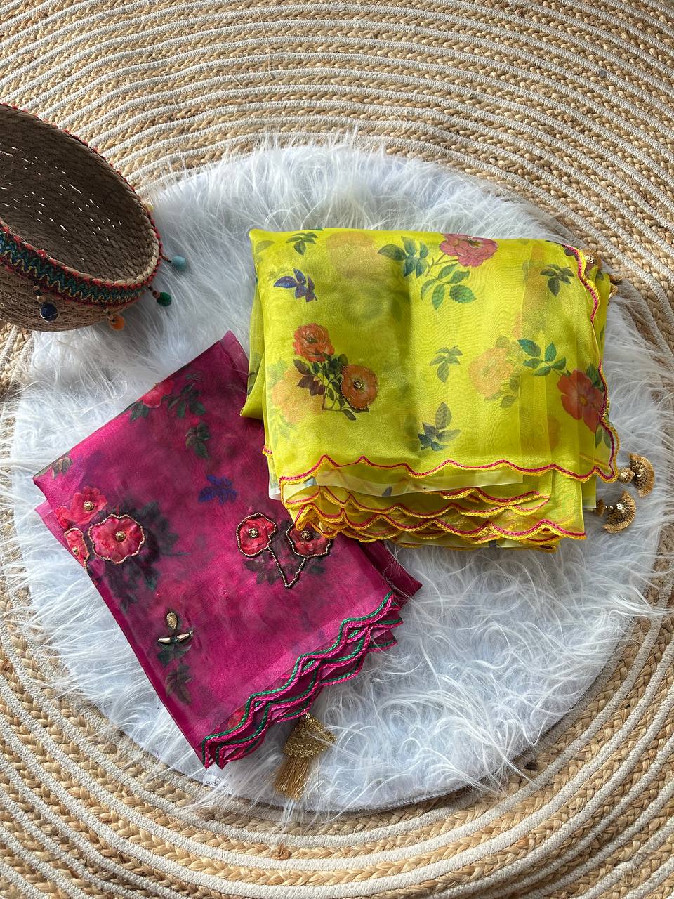 Premium Organza Saree