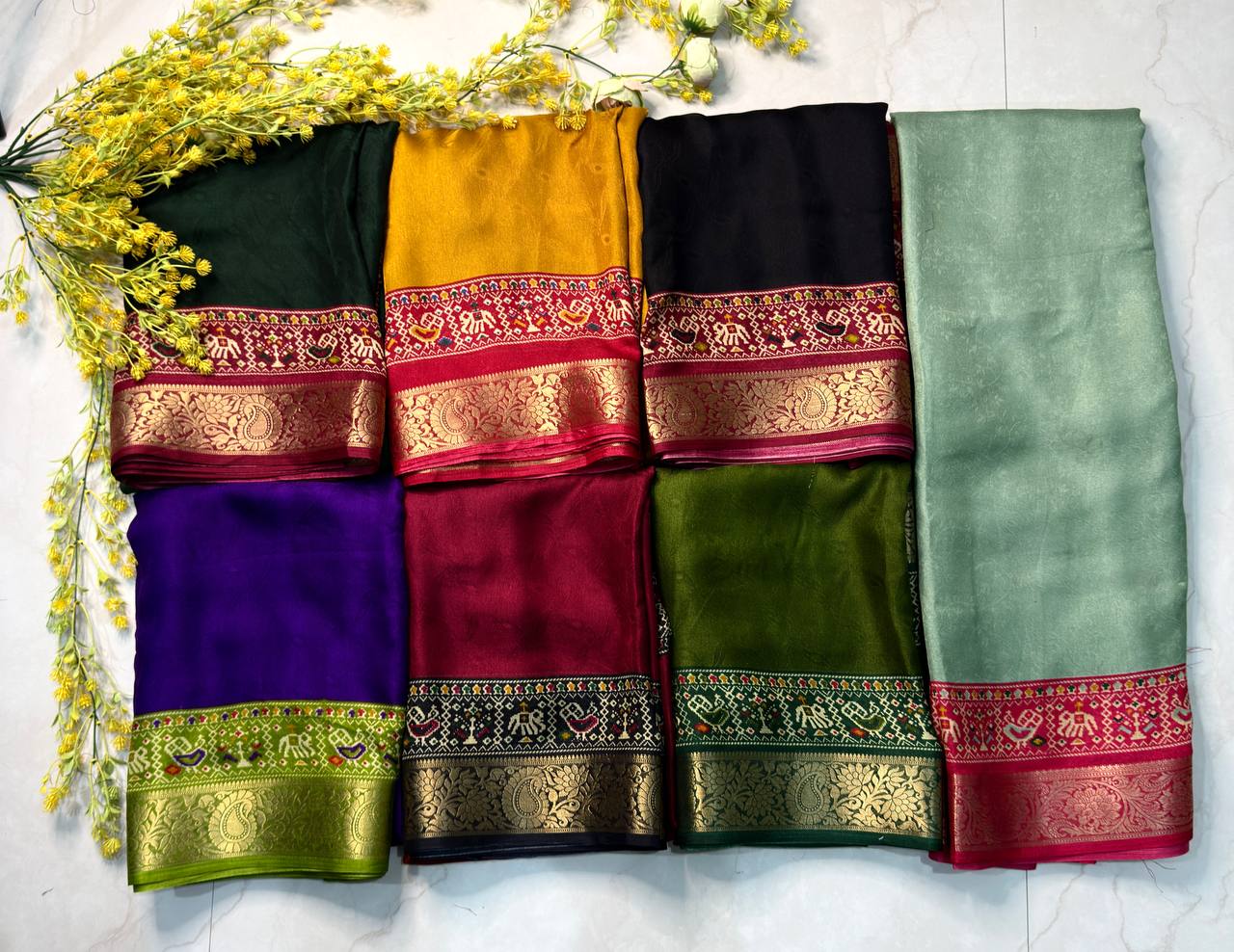 Premium Marshmellow Silk Saree – Soft & Elegant Collection
