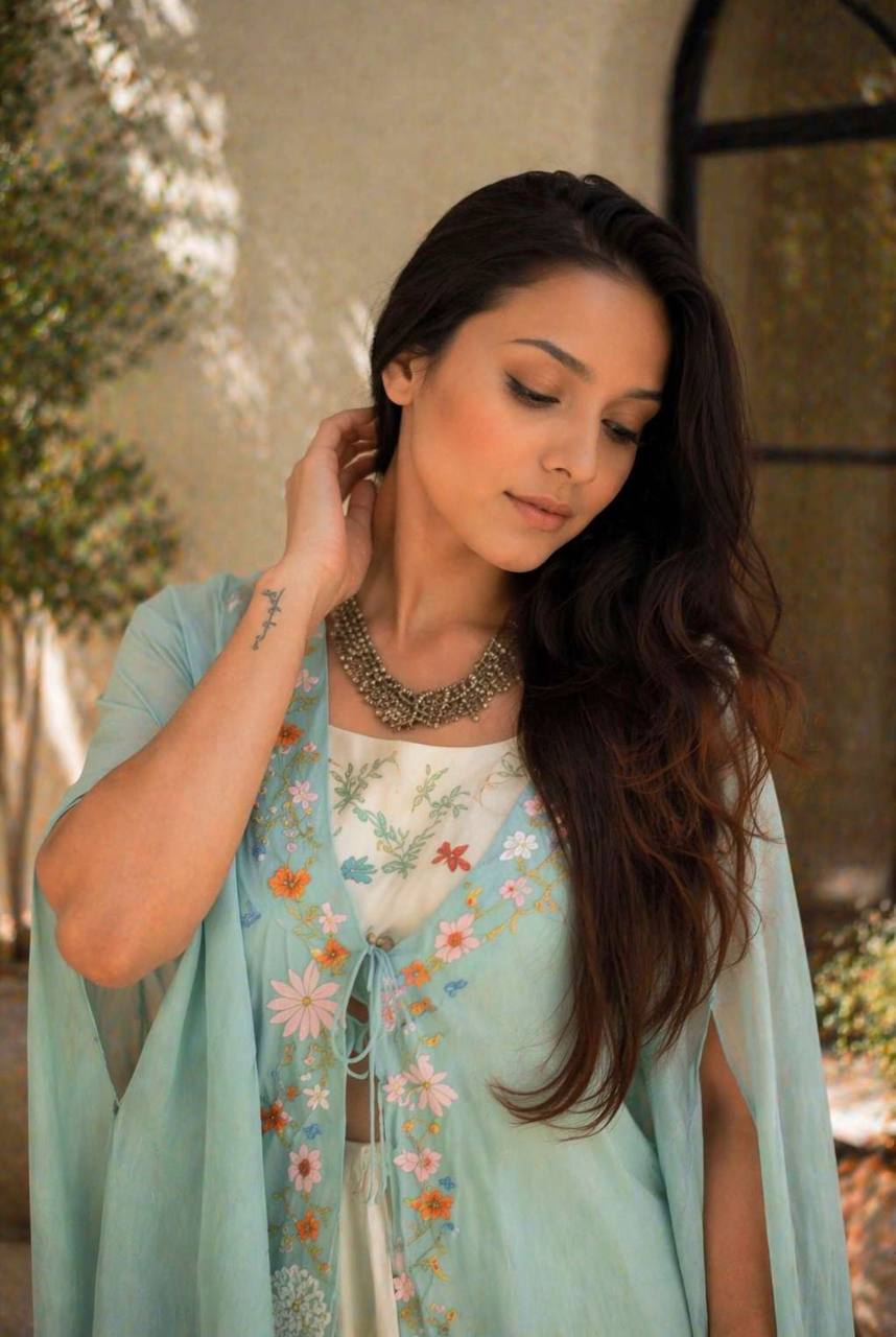 Super Trending Party Wear Shrug with Lehenga