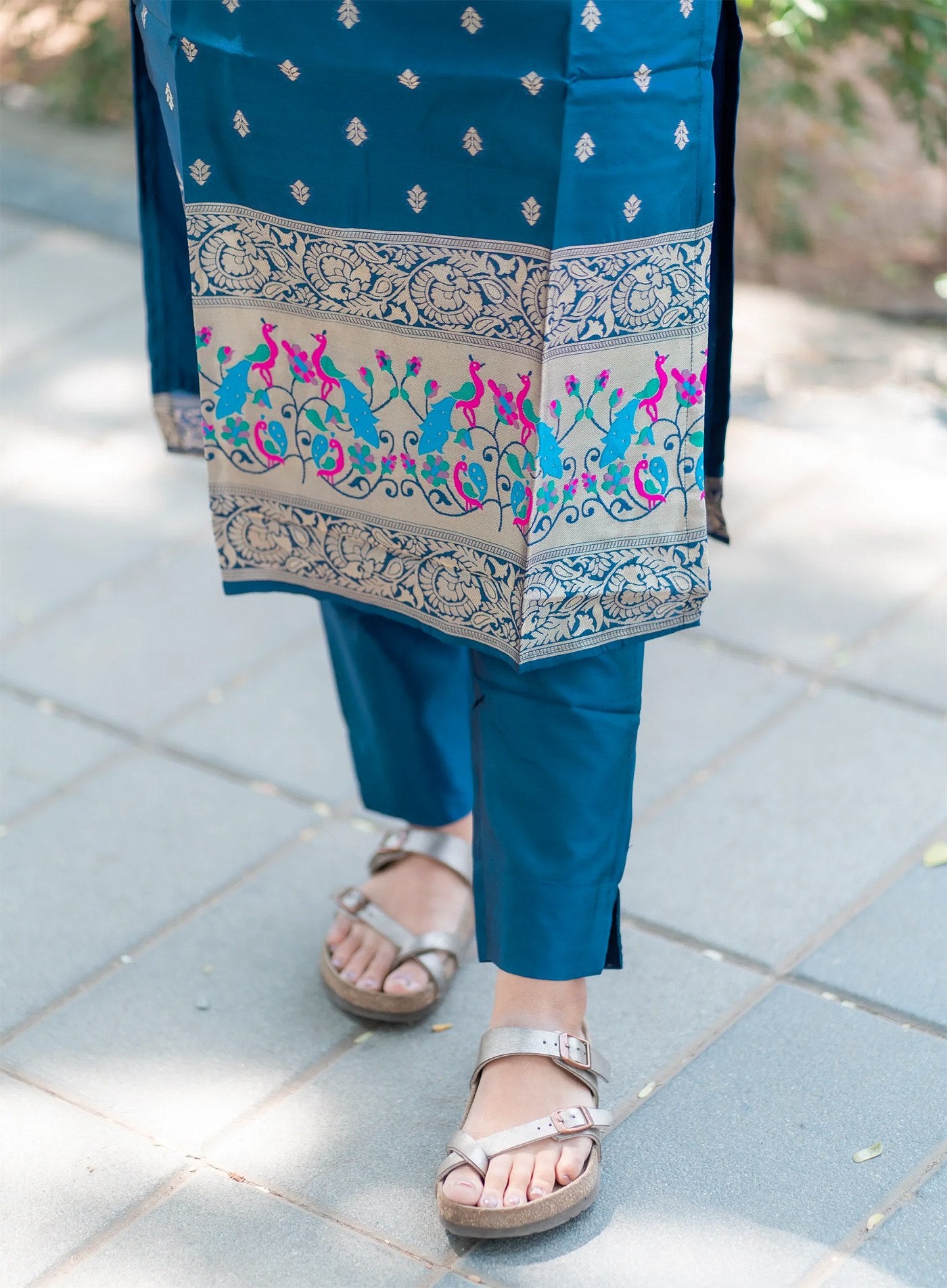 Kurta Pent Dupatta Set
