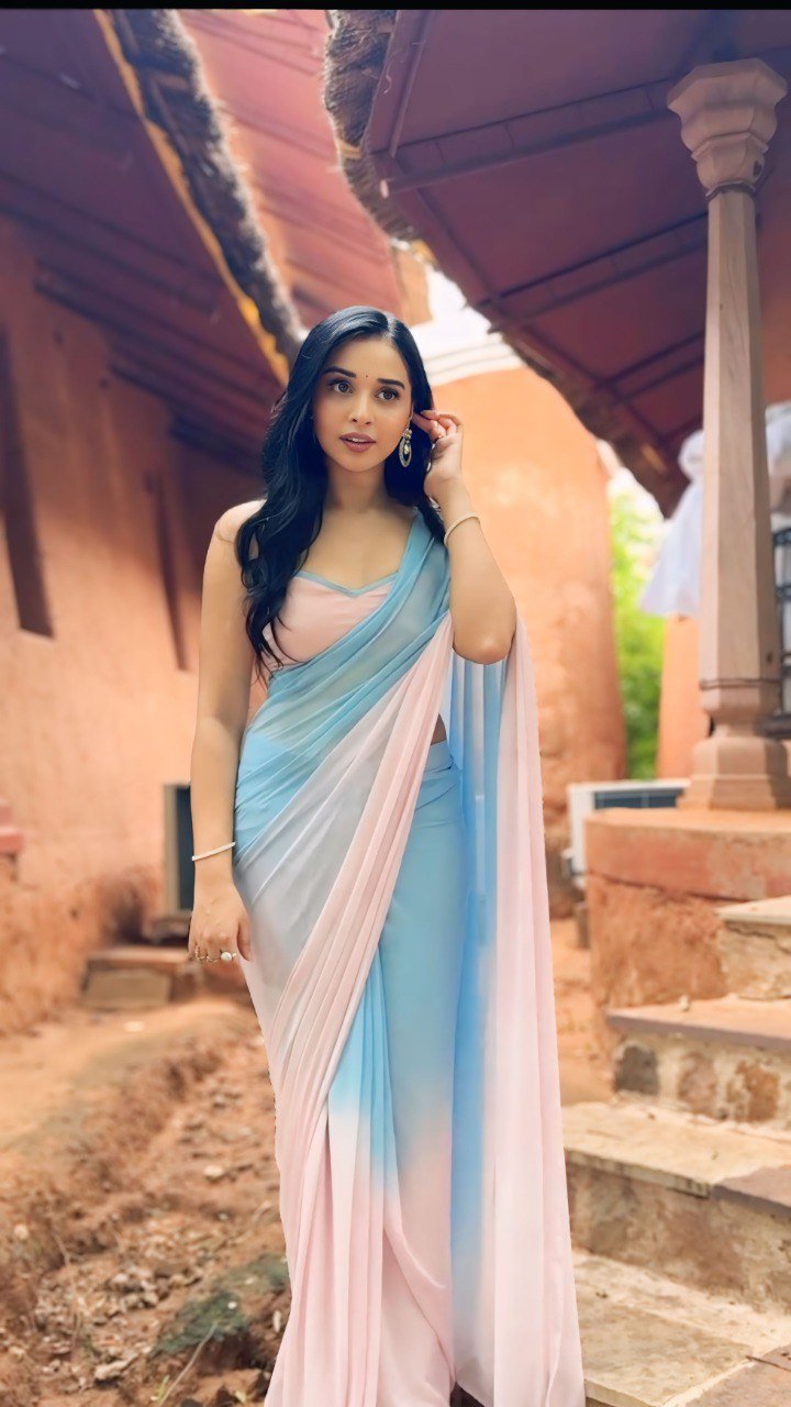 MultiGlow Premium Georgette Printed Saree