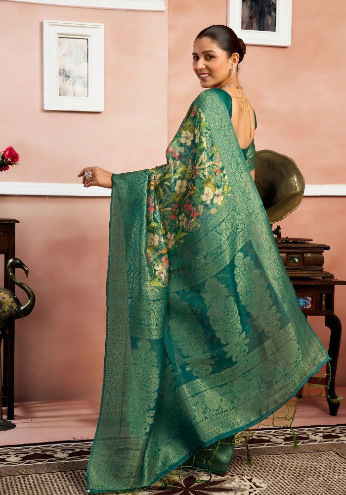 Soft Lichi Silk Saree  Timeless Elegance & Premium Finish ✨