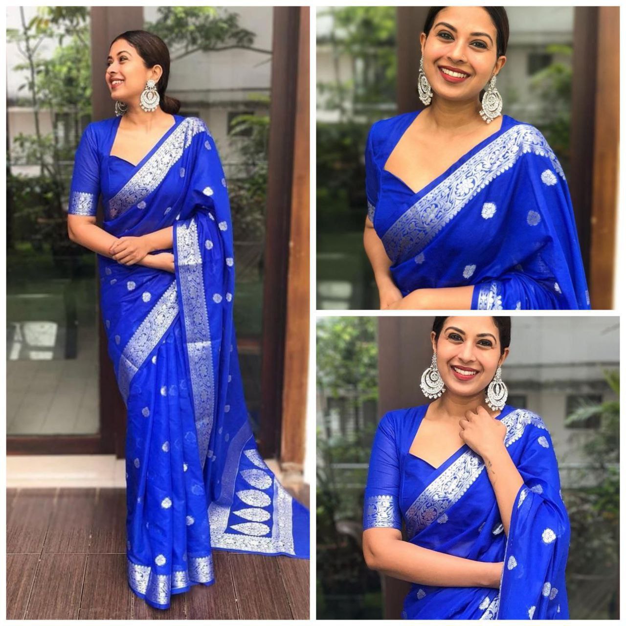 Banarasi Soft Lichi Silk Saree
