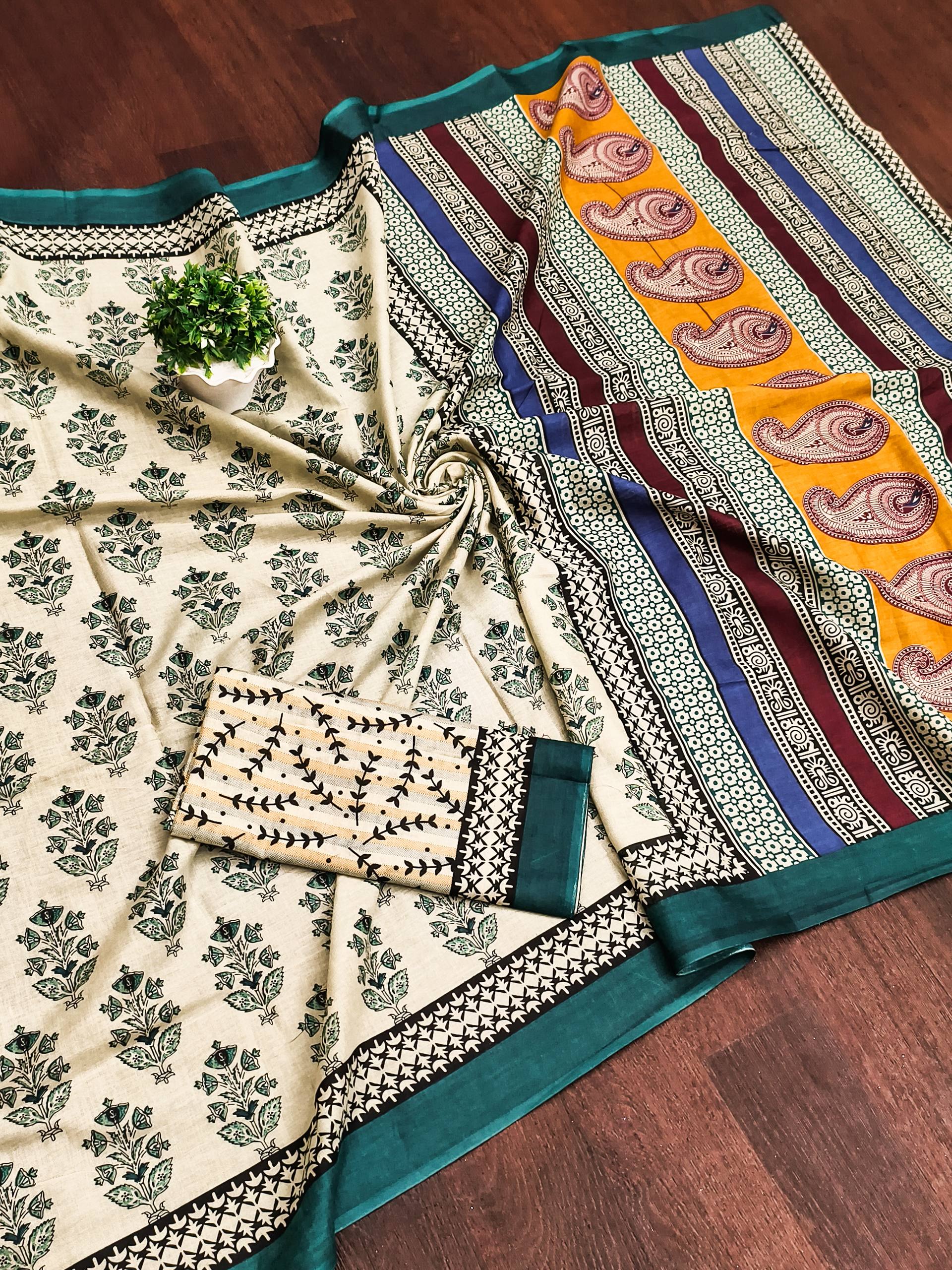 New Trending Ajrakh Design