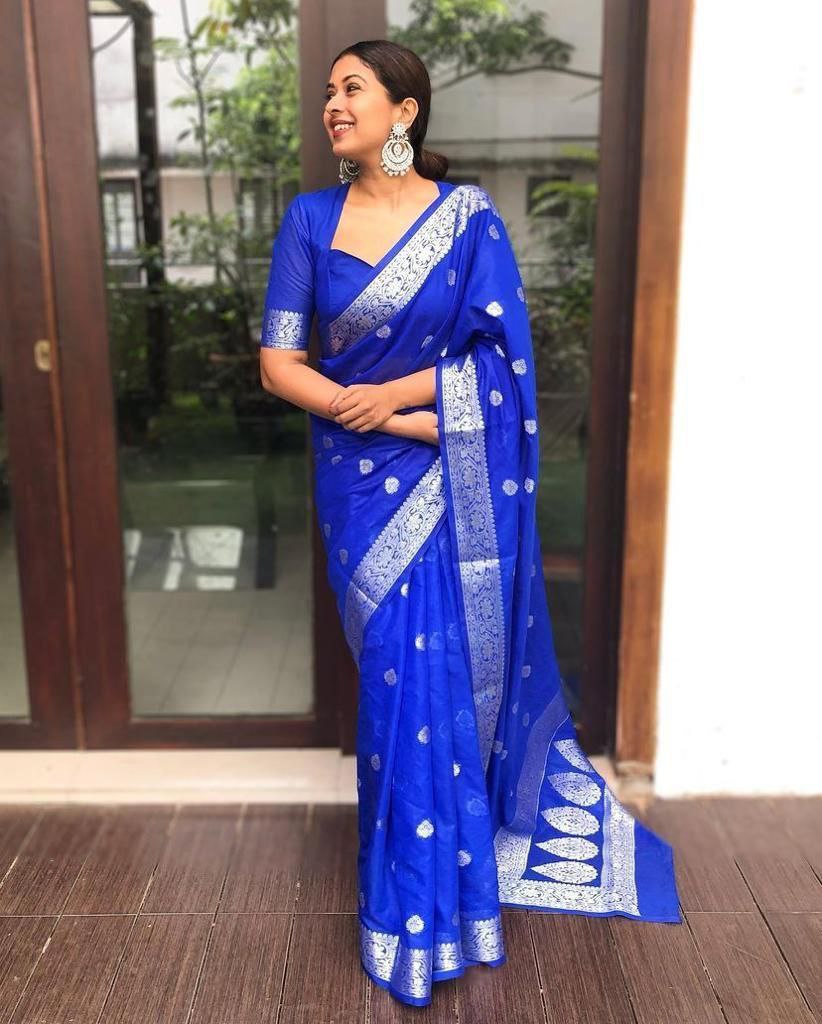 Banarasi Soft Lichi Silk Saree