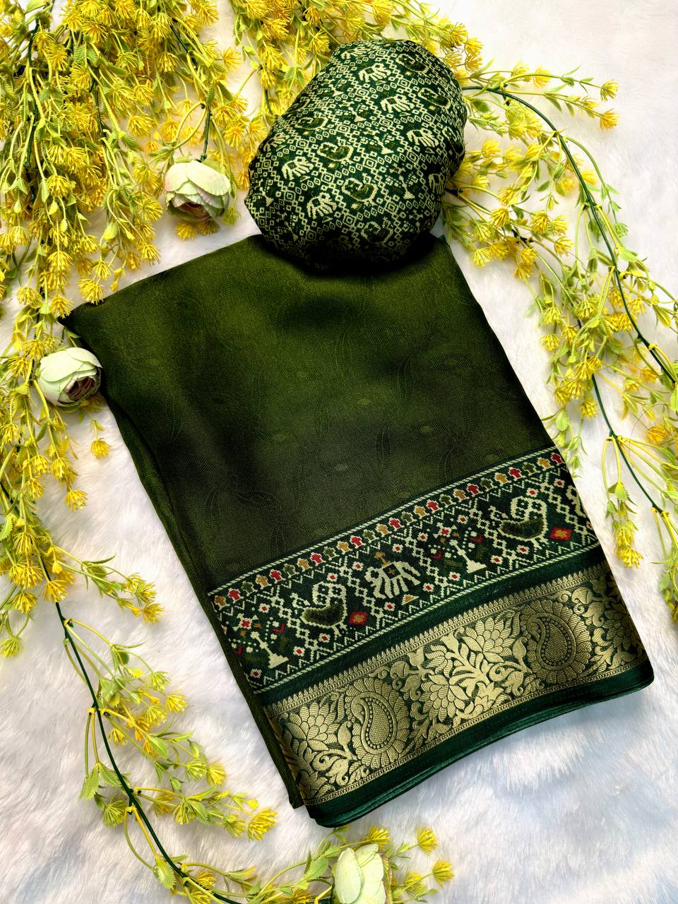 Premium Marshmellow Silk Saree – Soft & Elegant Collection