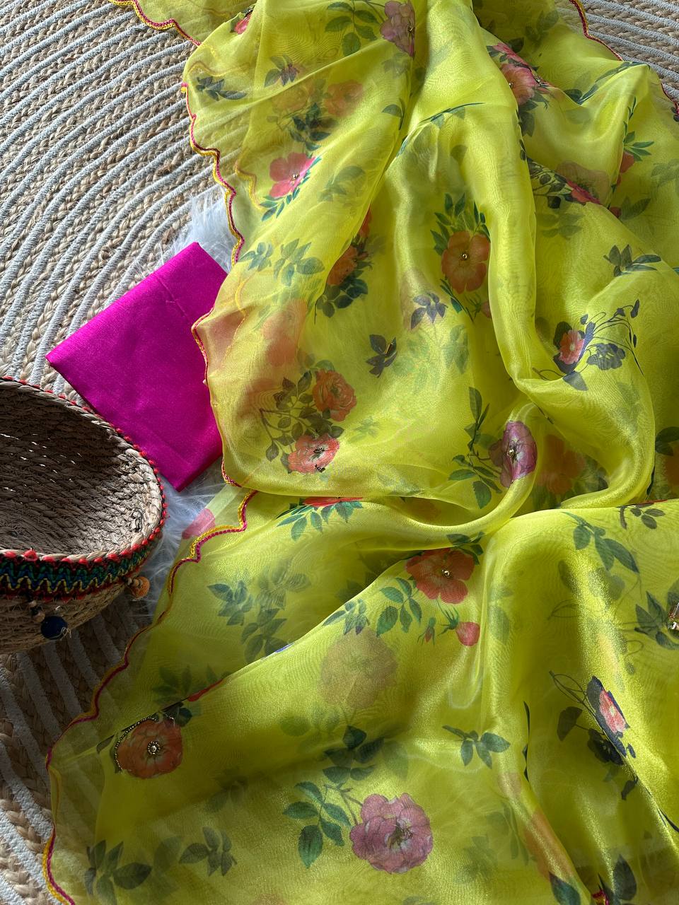 Premium Organza Saree